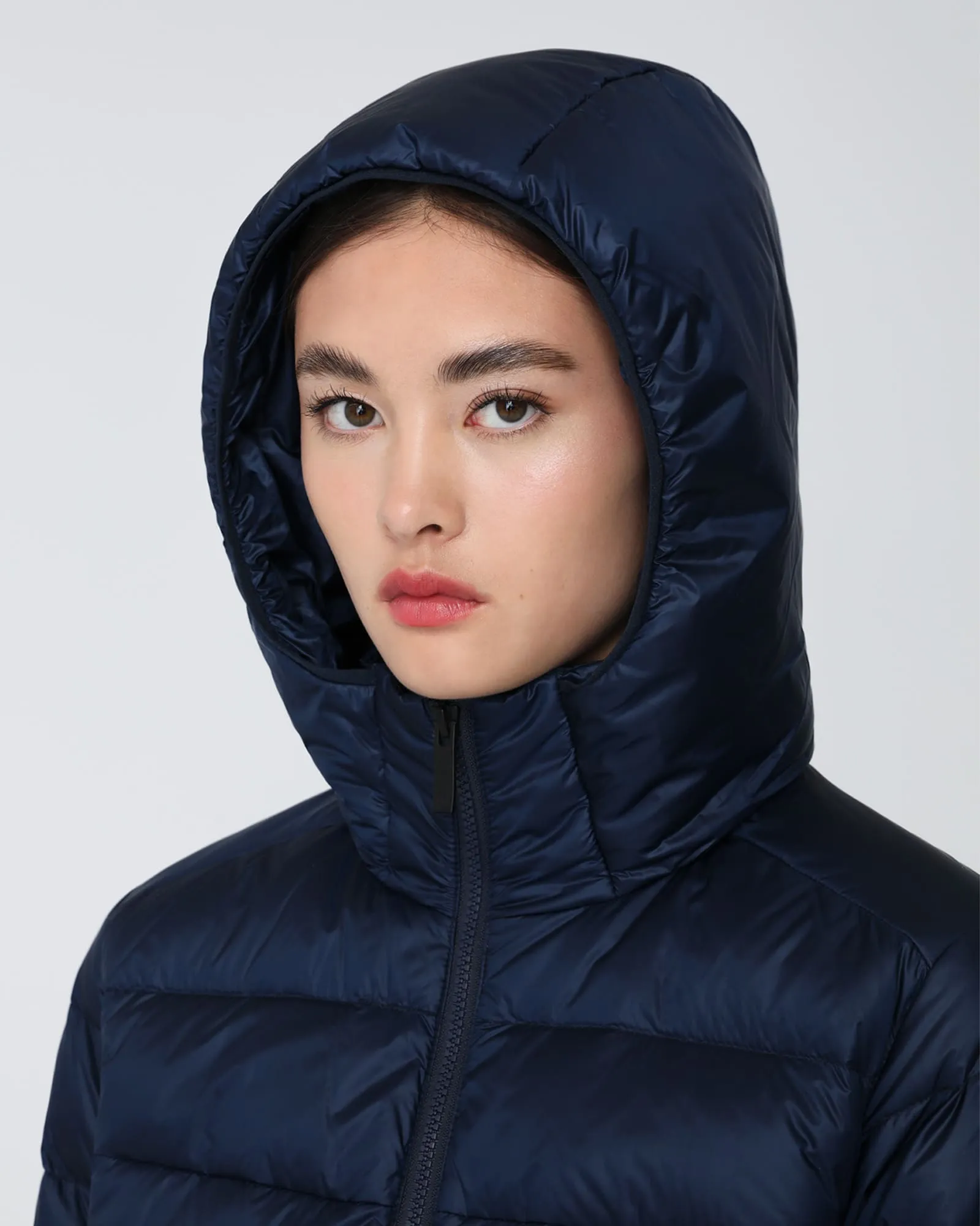 LIVIA MID | Lightweight Hooded Down Jacket sold by Quartz Co product image thumbnail 5