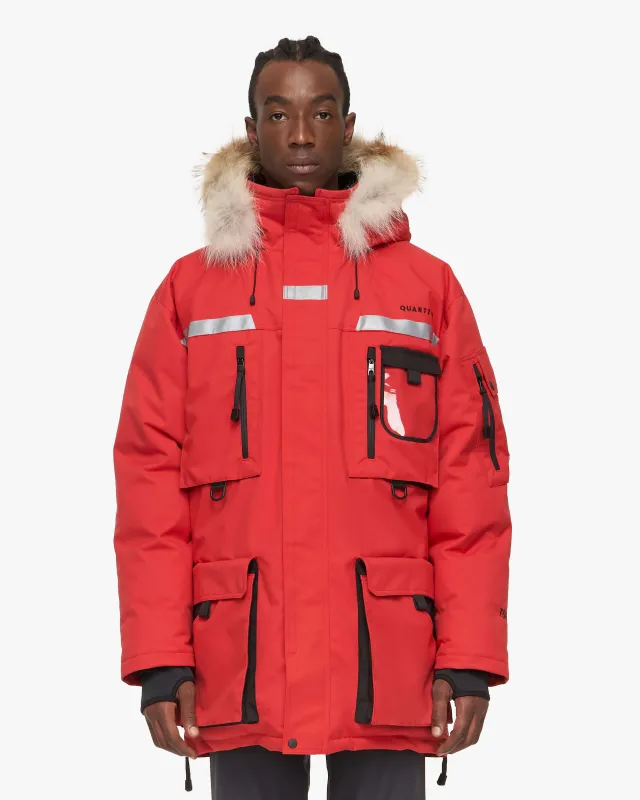VOSTOK FUR | Hooded Down Expedition Jacket made by Quartz Co