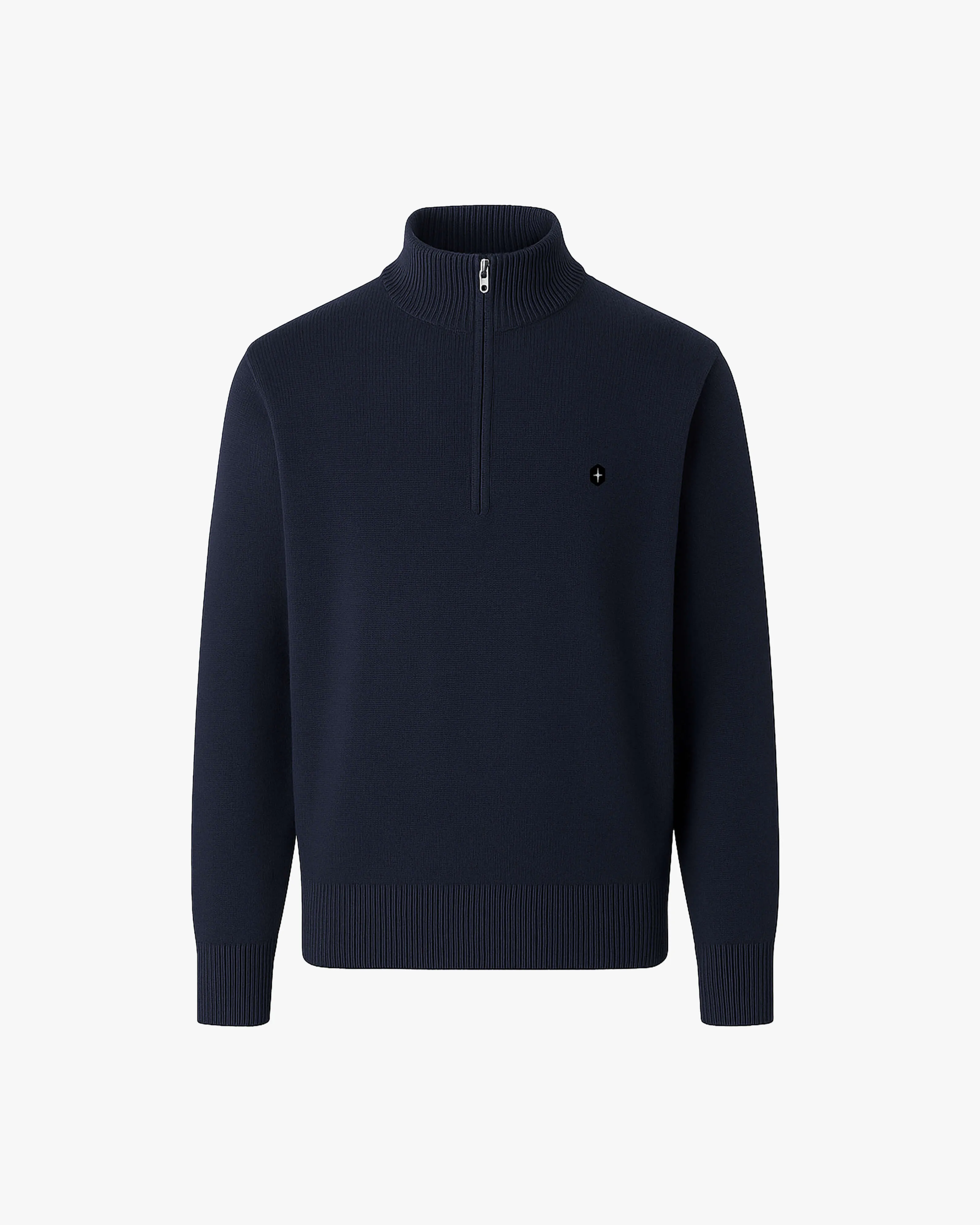 NIEL | Mockneck Half-zip Sweater sold by Quartz Co product image thumbnail 2