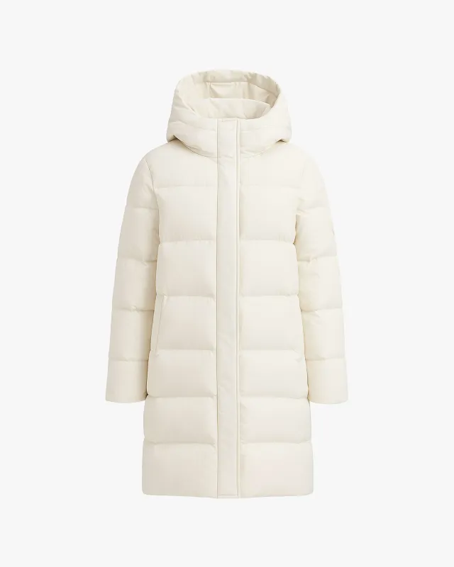 PIPER | Hooded Down Winter Jacket sold by Quartz Co
