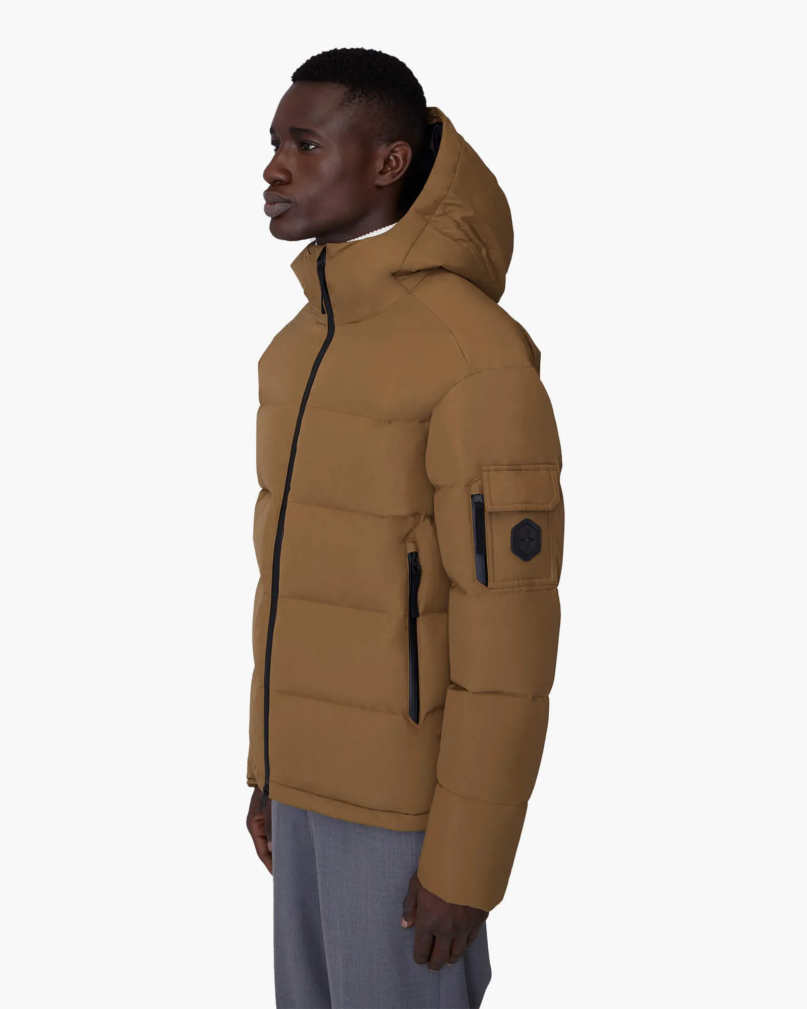 DAWSON | Hooded Recycled Down Winter Jacket sold by Quartz Co product image thumbnail 4