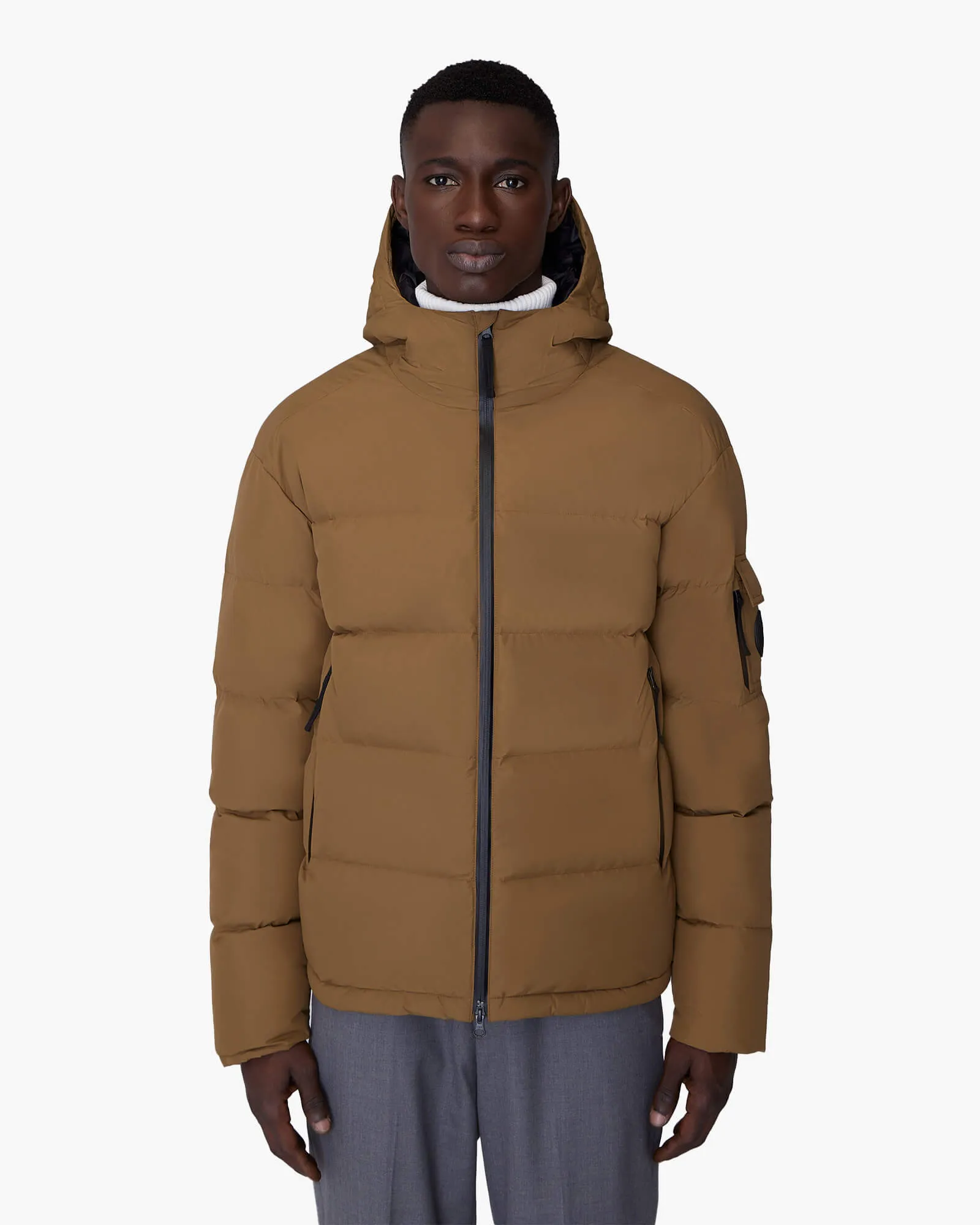 DAWSON | Hooded Recycled Down Winter Jacket sold by Quartz Co product image thumbnail 3