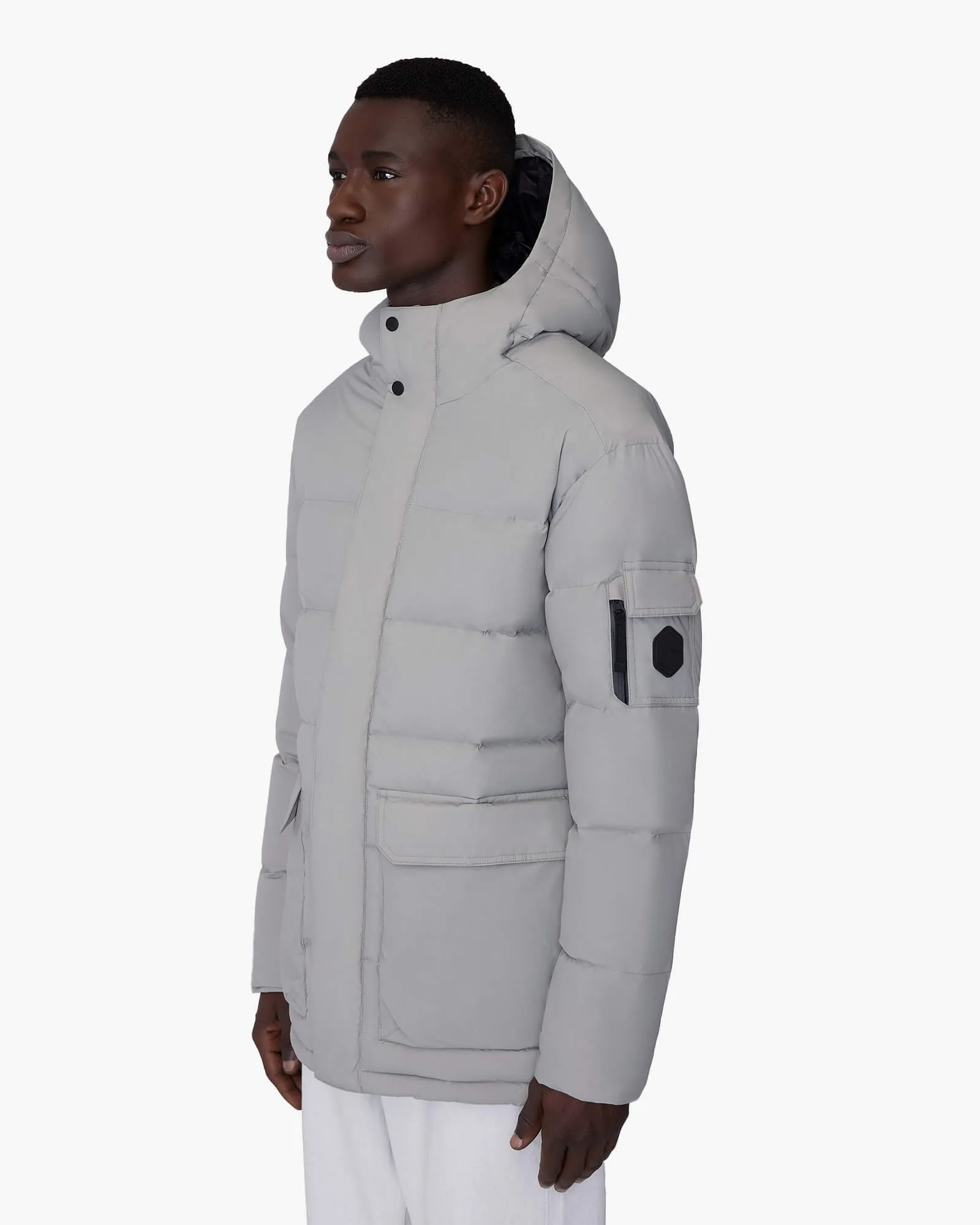 ALEXANDER | Hooded Recycled Down Winter Jacket sold by Quartz Co product image thumbnail 3