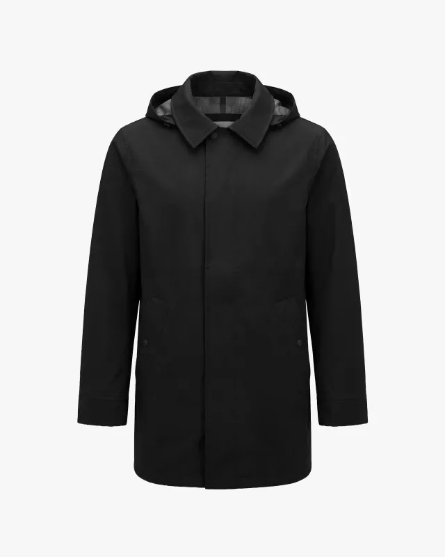 RUSS | Hooded Raincoat for Men made by Quartz Co