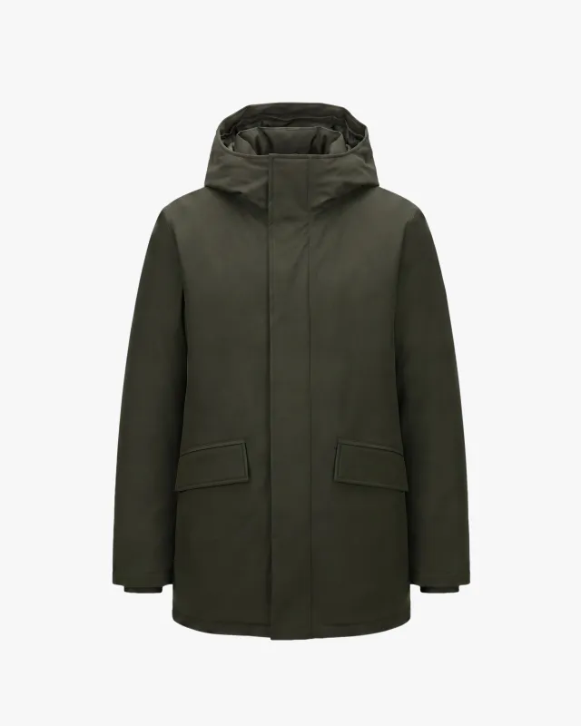 CHAMPLAIN | Hooded Down Winter Jacket made by Quartz Co