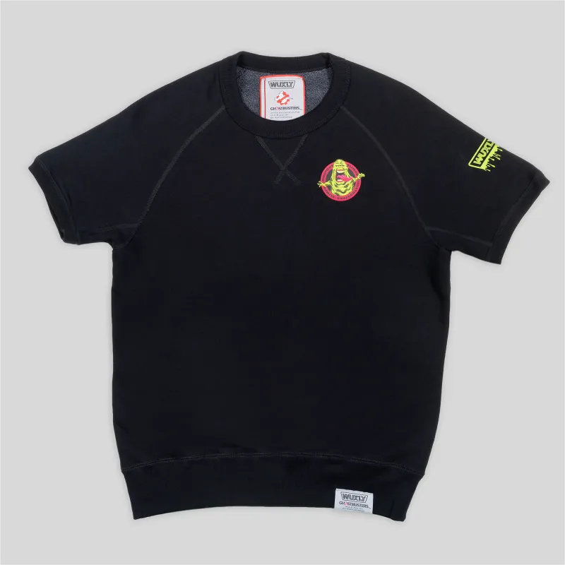 Wuxly x Ghostbusters Slimer T-Shirt Black sold by Wuxly