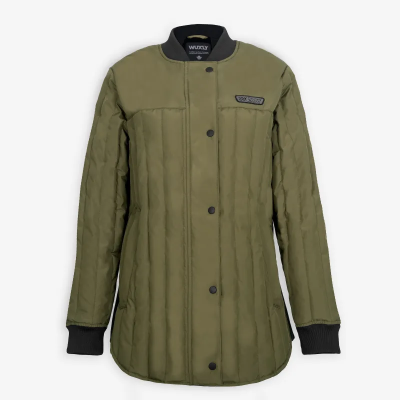 Journey Bomber Army Green sold by Wuxly