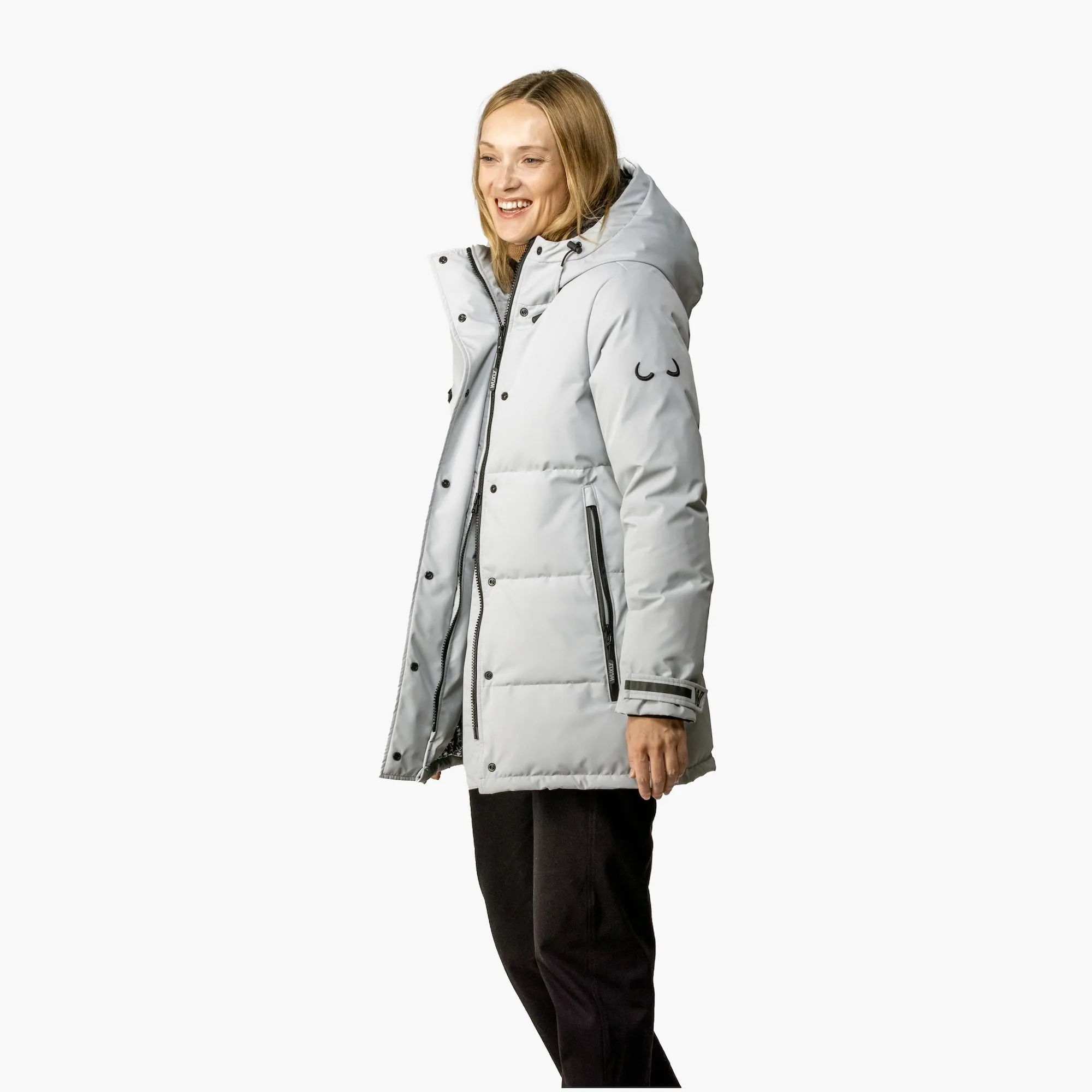 Juneau Parka Light Grey sold by Wuxly product image thumbnail 3