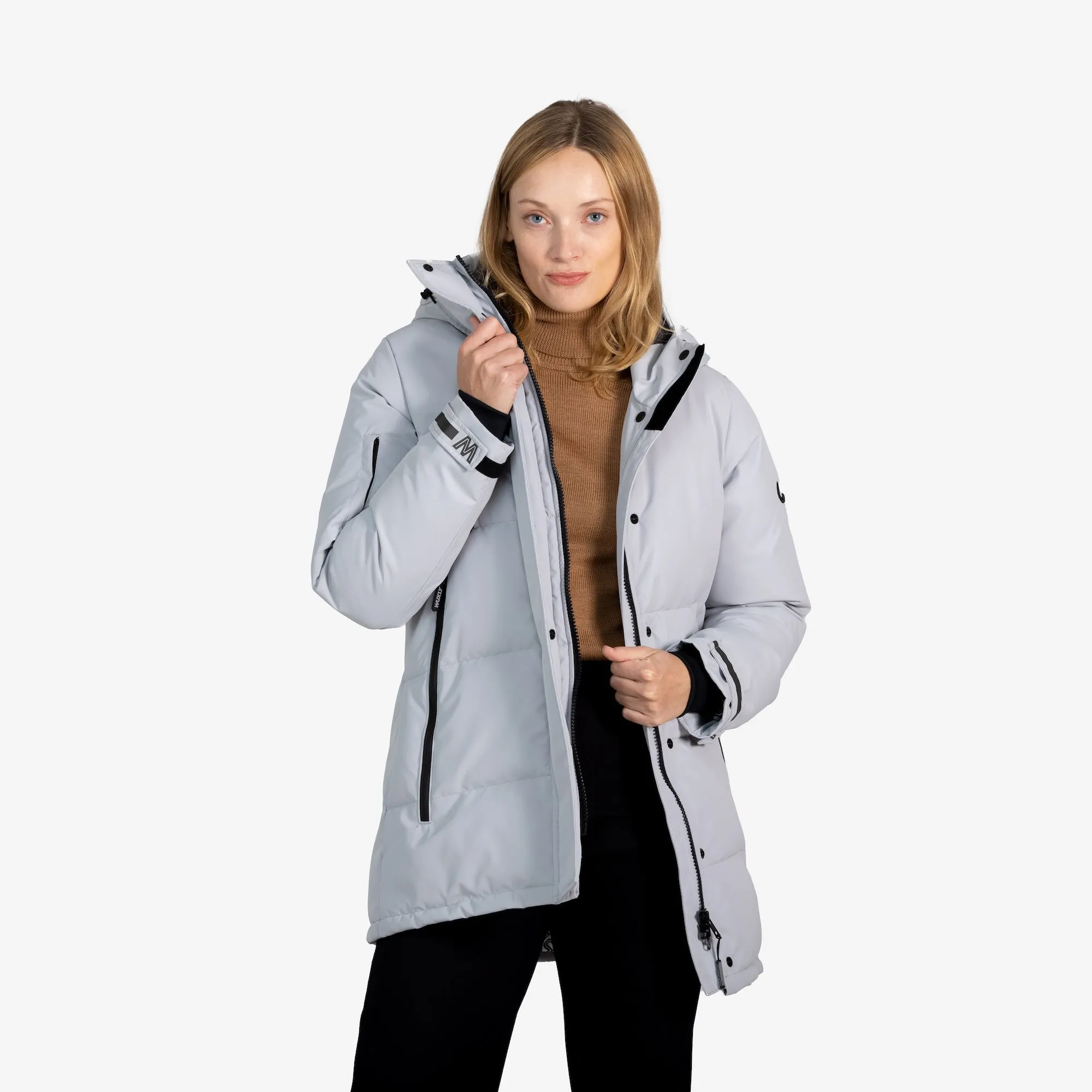 Juneau Parka Light Grey sold by Wuxly product image thumbnail 4