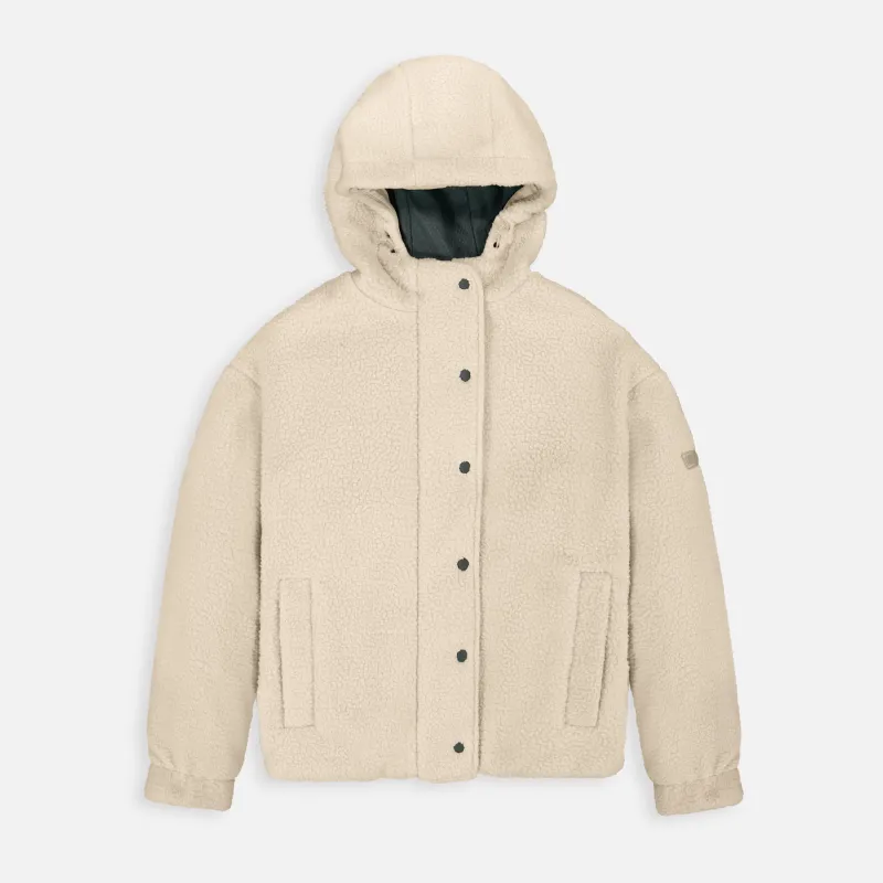 Birch Hoodie Fleece Silver Lining made by Wuxly