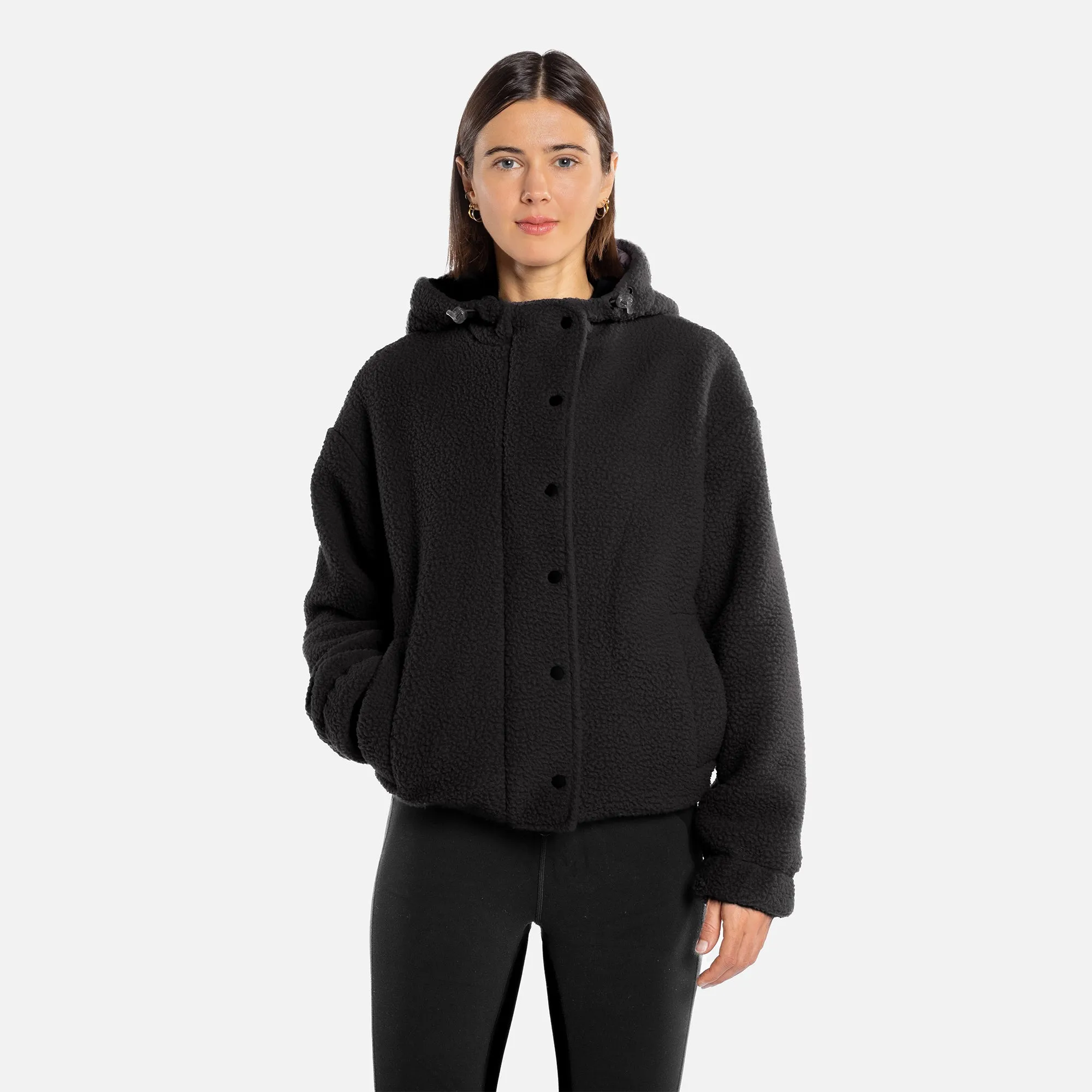 Birch Hoodie Fleece Black sold by Wuxly product image thumbnail 2
