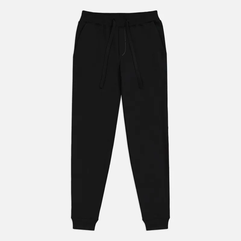 Plant Based Sweatpants Black made by Wuxly