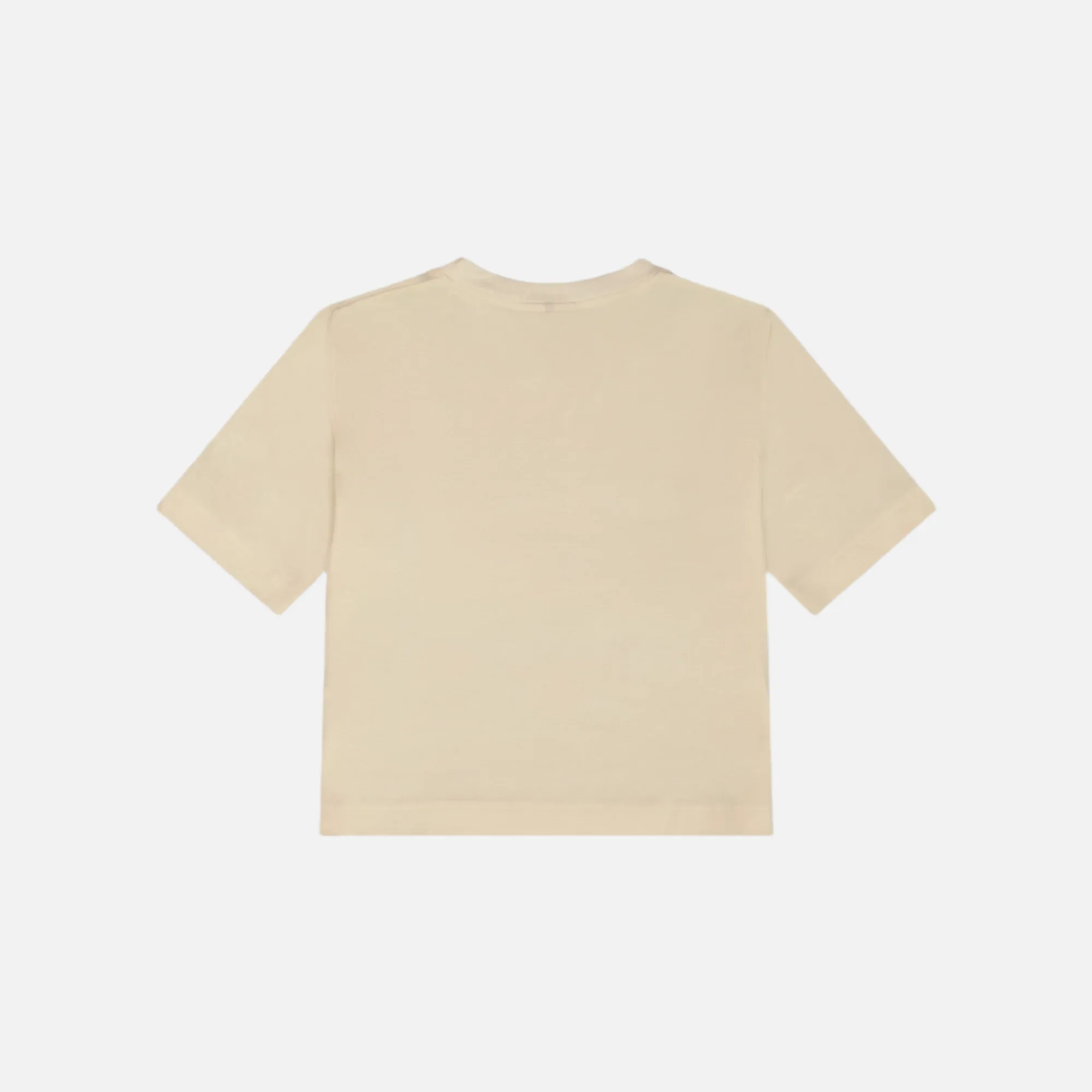 Plant Based Cropped T-Shirt Natural sold by Wuxly product image thumbnail 4