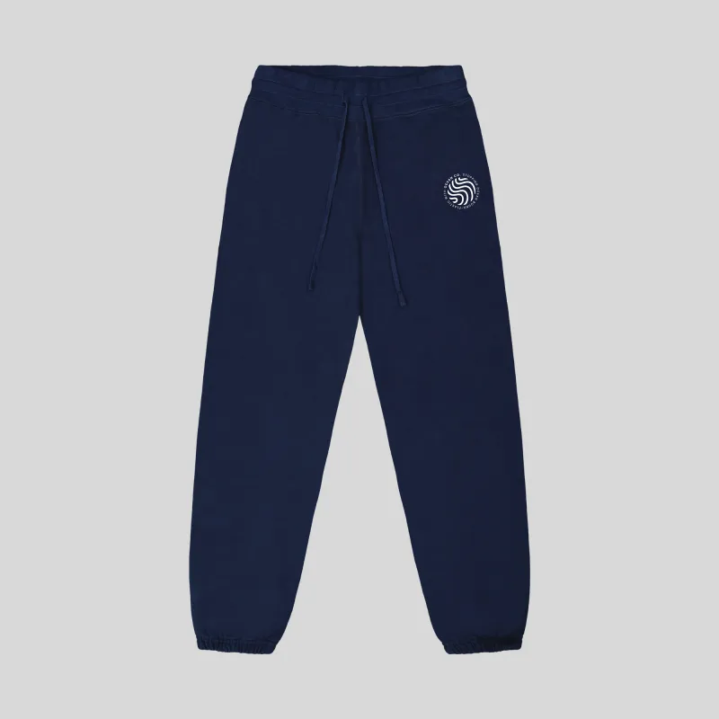 Ocean Co. "Icon" Sweatpants Navy sold by Wuxly