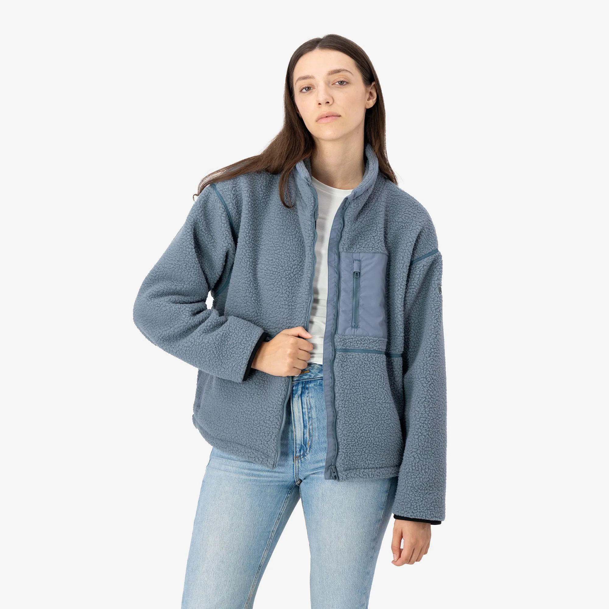 Aura Fleece Stormy Weather Blue sold by Wuxly product image thumbnail 2