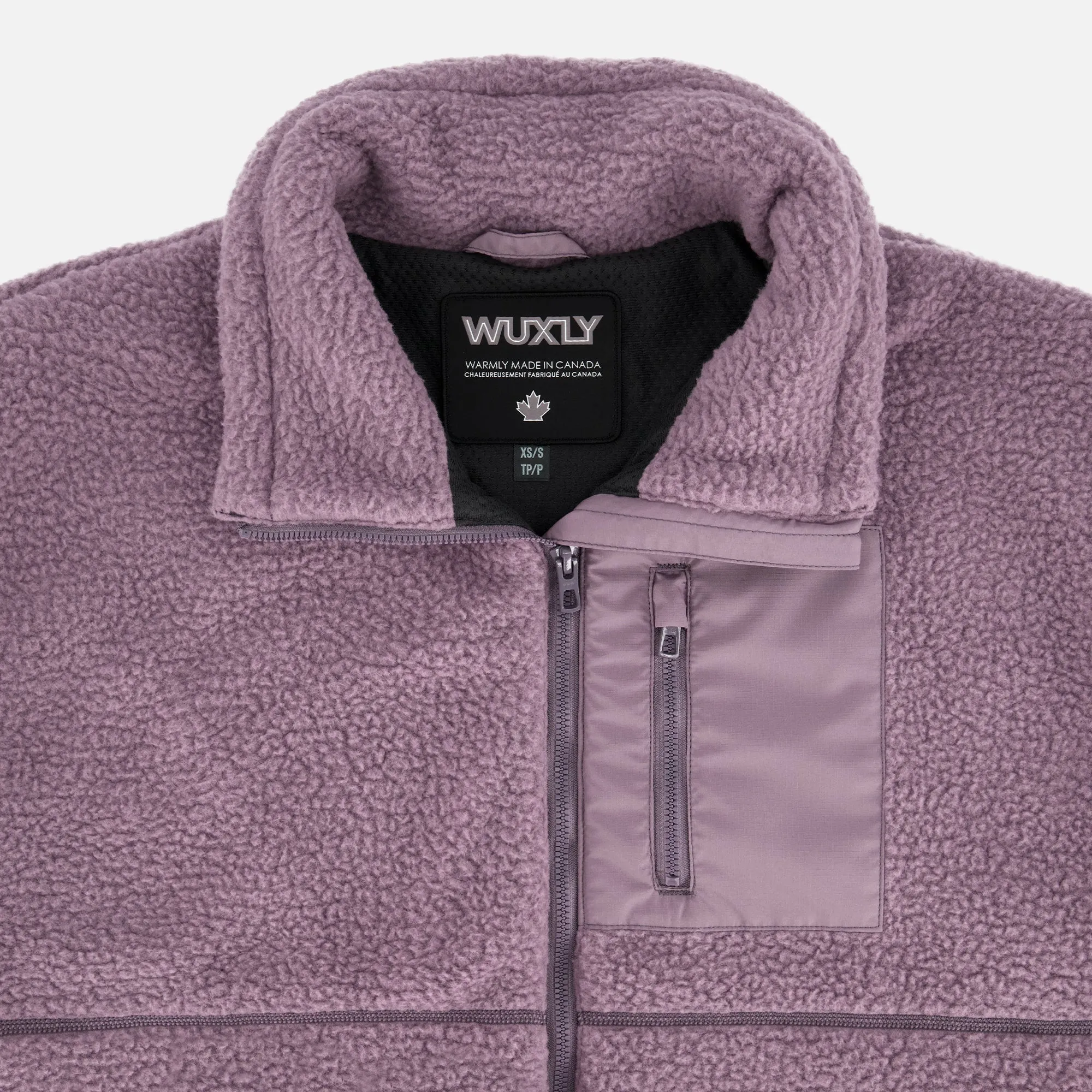 Aura Fleece Moonscape Purple sold by Wuxly product image thumbnail 3