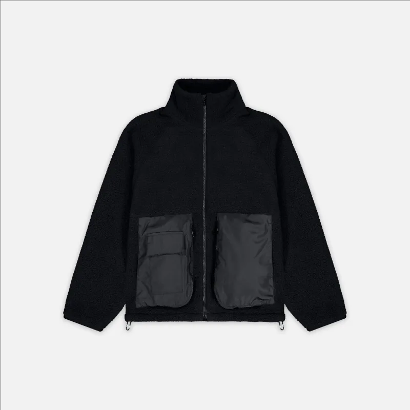 Eclipse Fleece Jet Black made by Wuxly