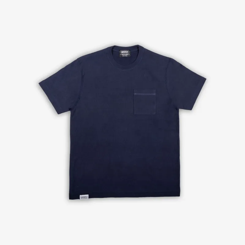 Stealthy Tee Navy sold by Wuxly