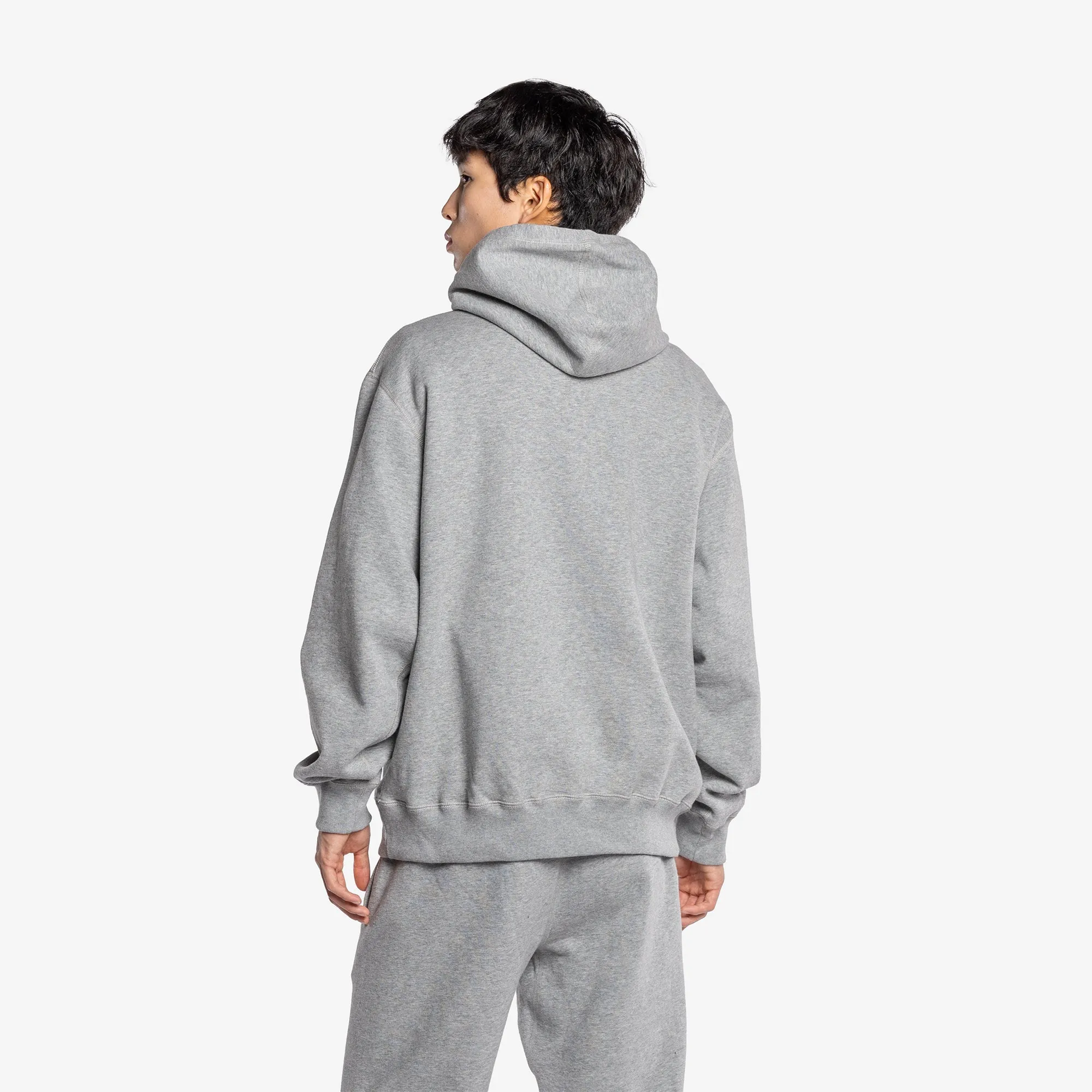 Raccoon Grey Melange Hoodie sold by Wuxly product image thumbnail 3