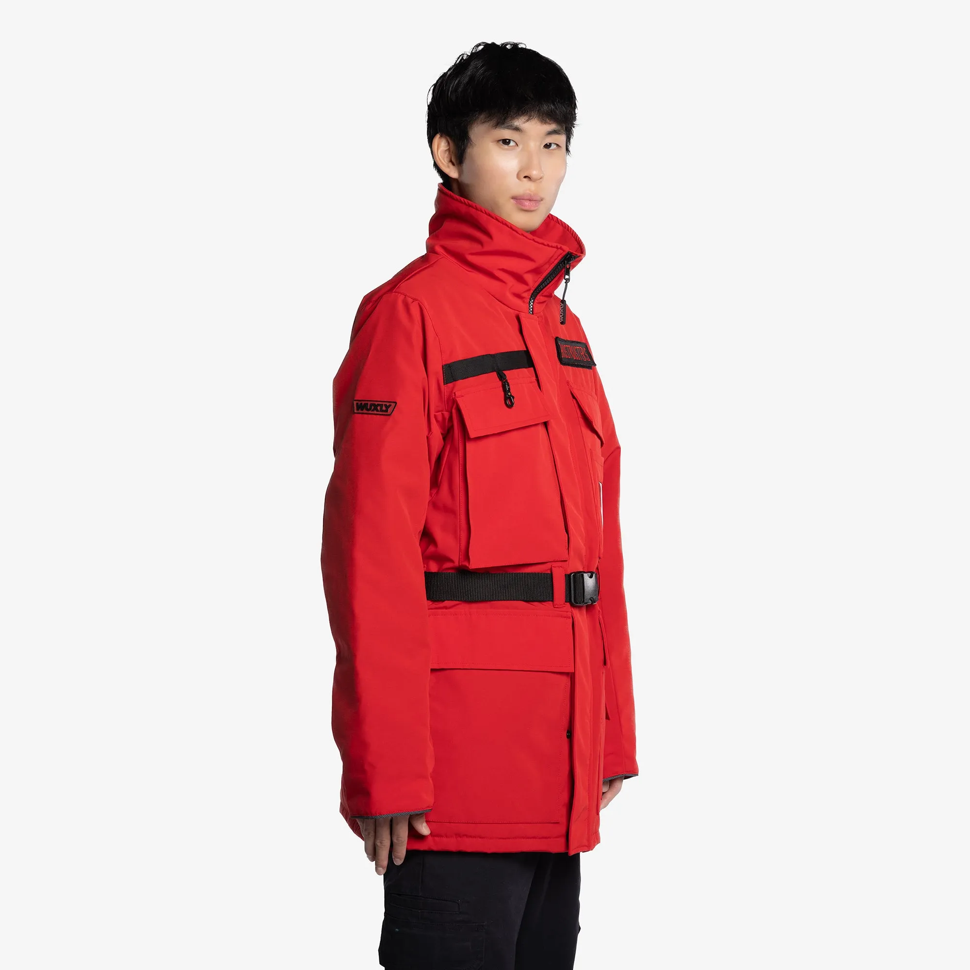 Wuxly X Ghostbusters Frozen Empire "Hero" Parka Red sold by Wuxly product image thumbnail 4