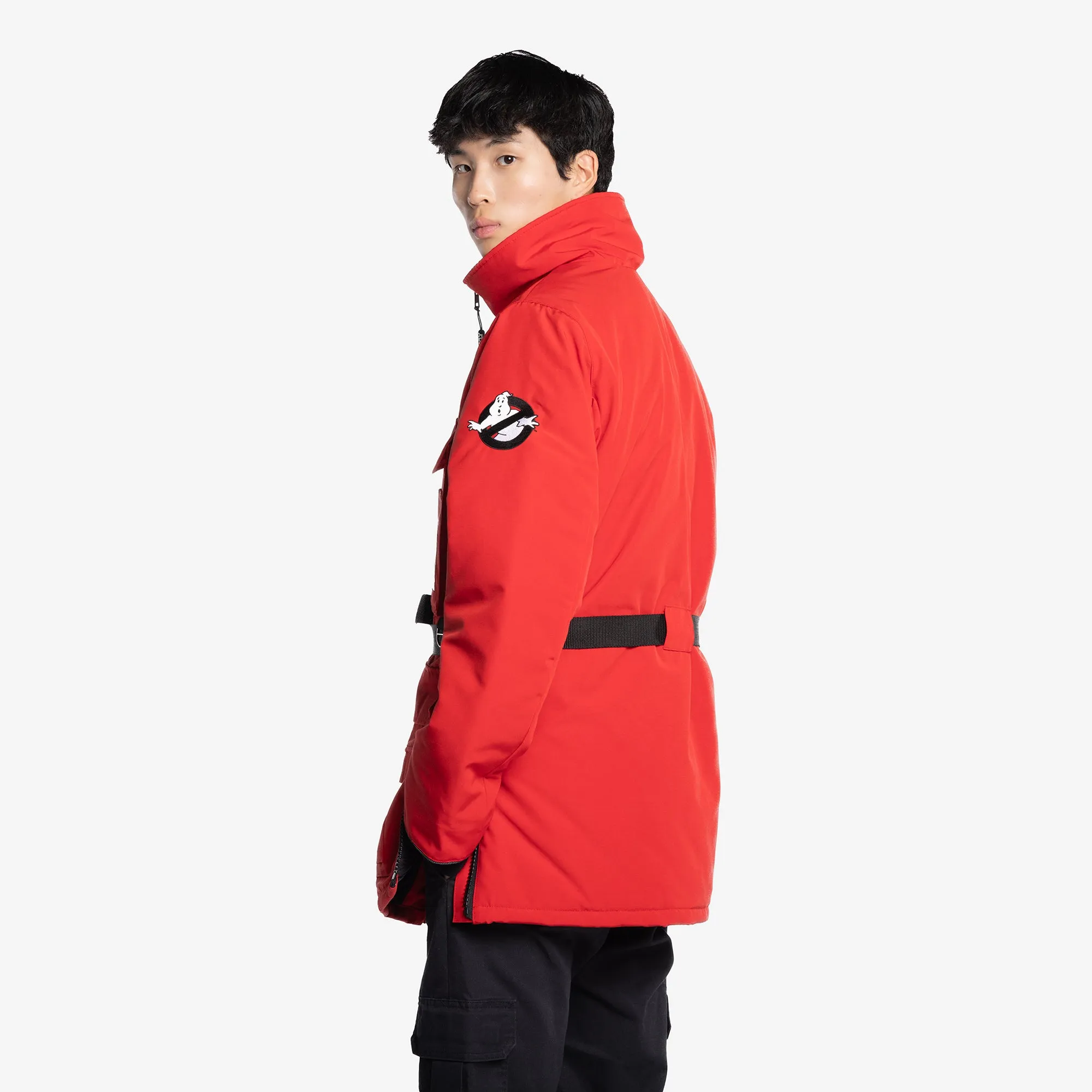 Wuxly X Ghostbusters Frozen Empire "Hero" Parka Red sold by Wuxly product image thumbnail 5