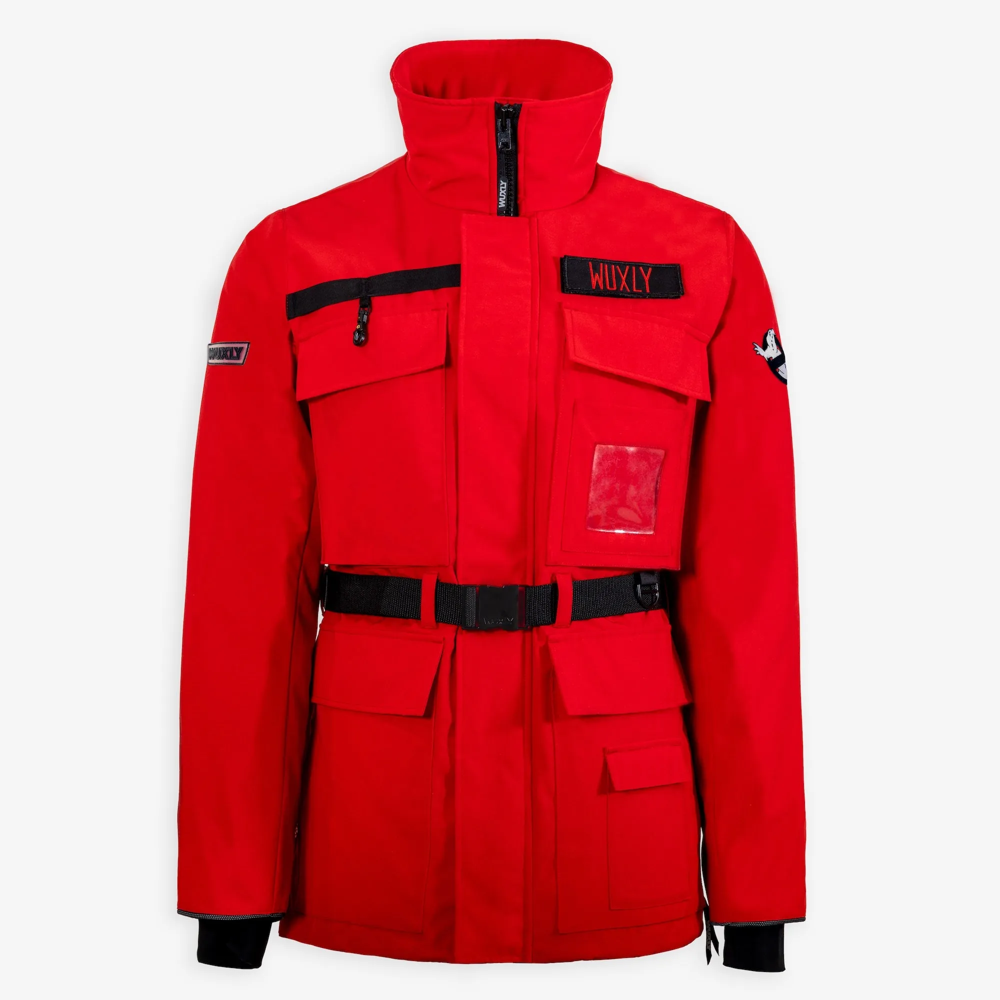 Wuxly X Ghostbusters Frozen Empire "Hero" Parka Red sold by Wuxly