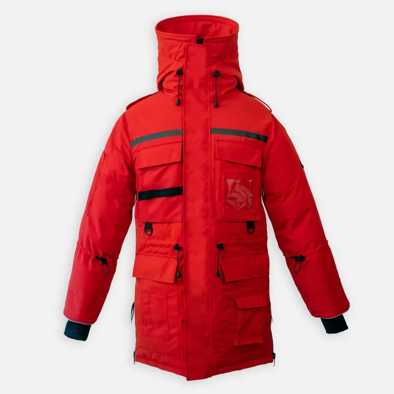 Sabertooth II Parka Red sold by Wuxly