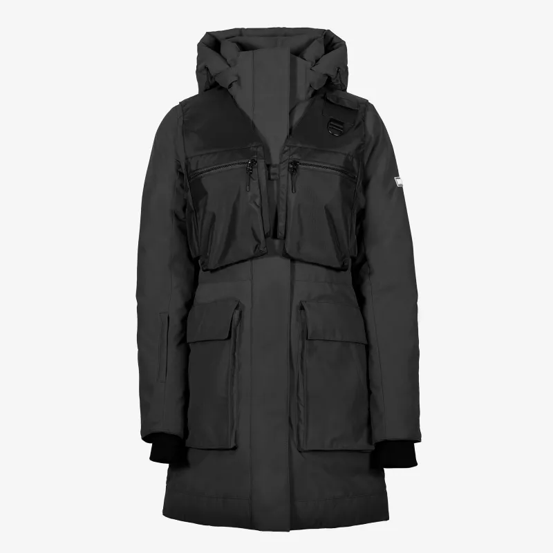 Lytton Parka Black sold by Wuxly