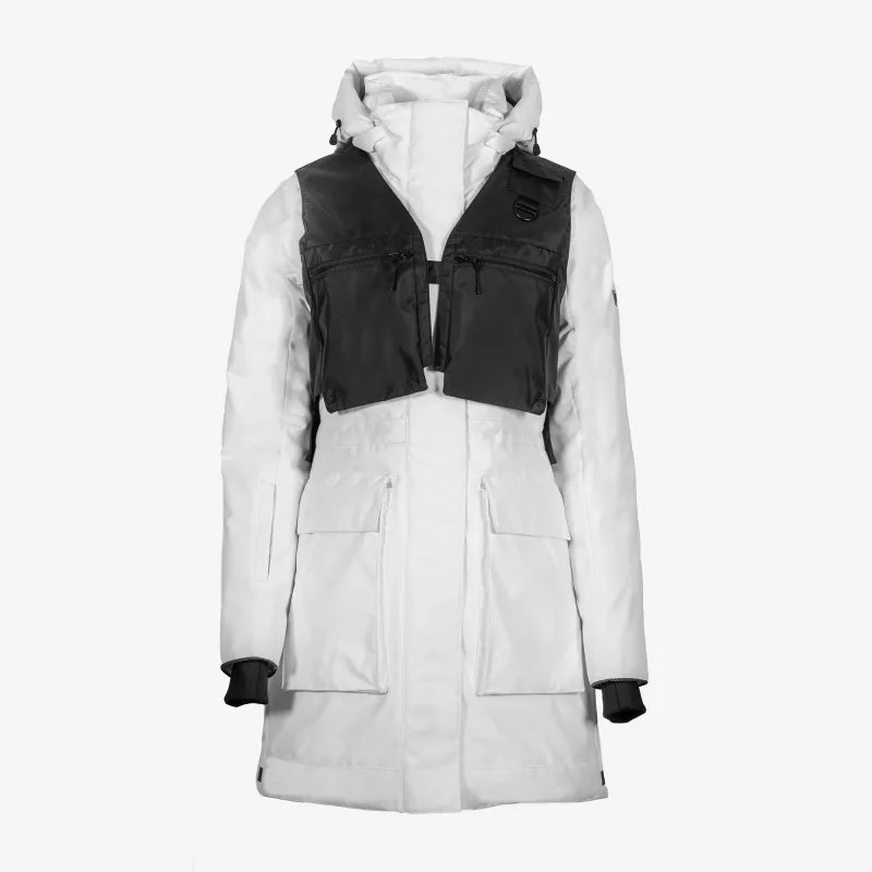 Lytton Parka White sold by Wuxly