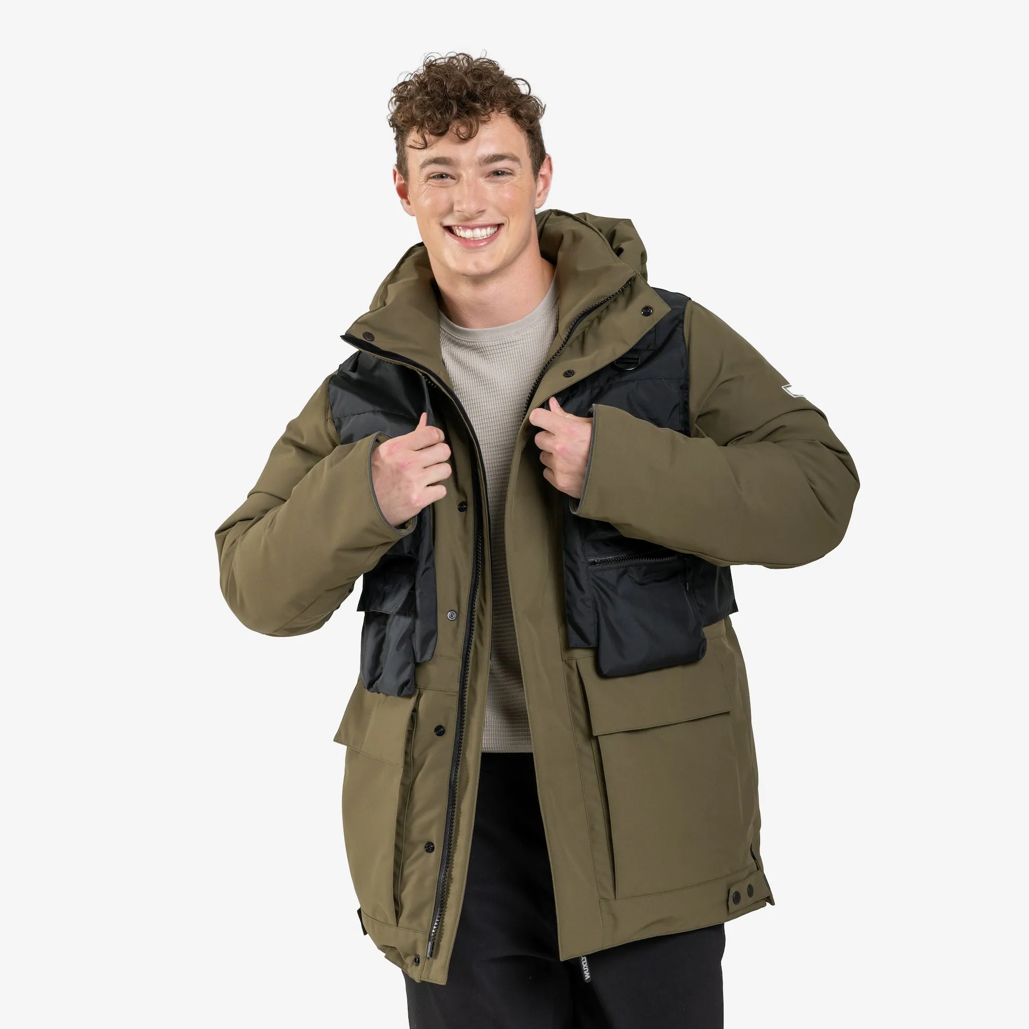 Berkeley Parka Army Green sold by Wuxly product image thumbnail 2
