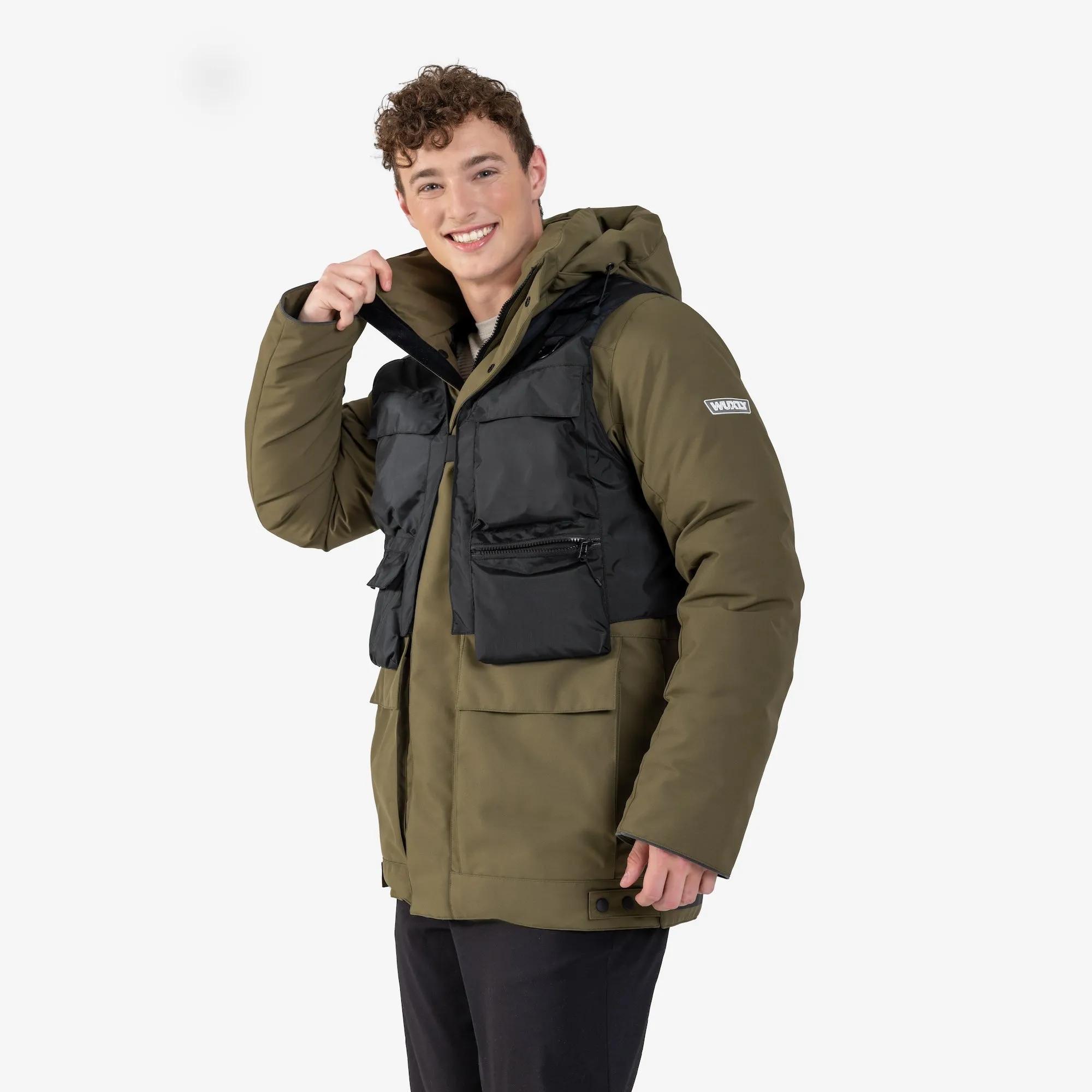 Berkeley Parka Army Green sold by Wuxly product image thumbnail 5