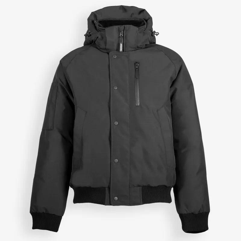 Bloor West Bomber Black sold by Wuxly