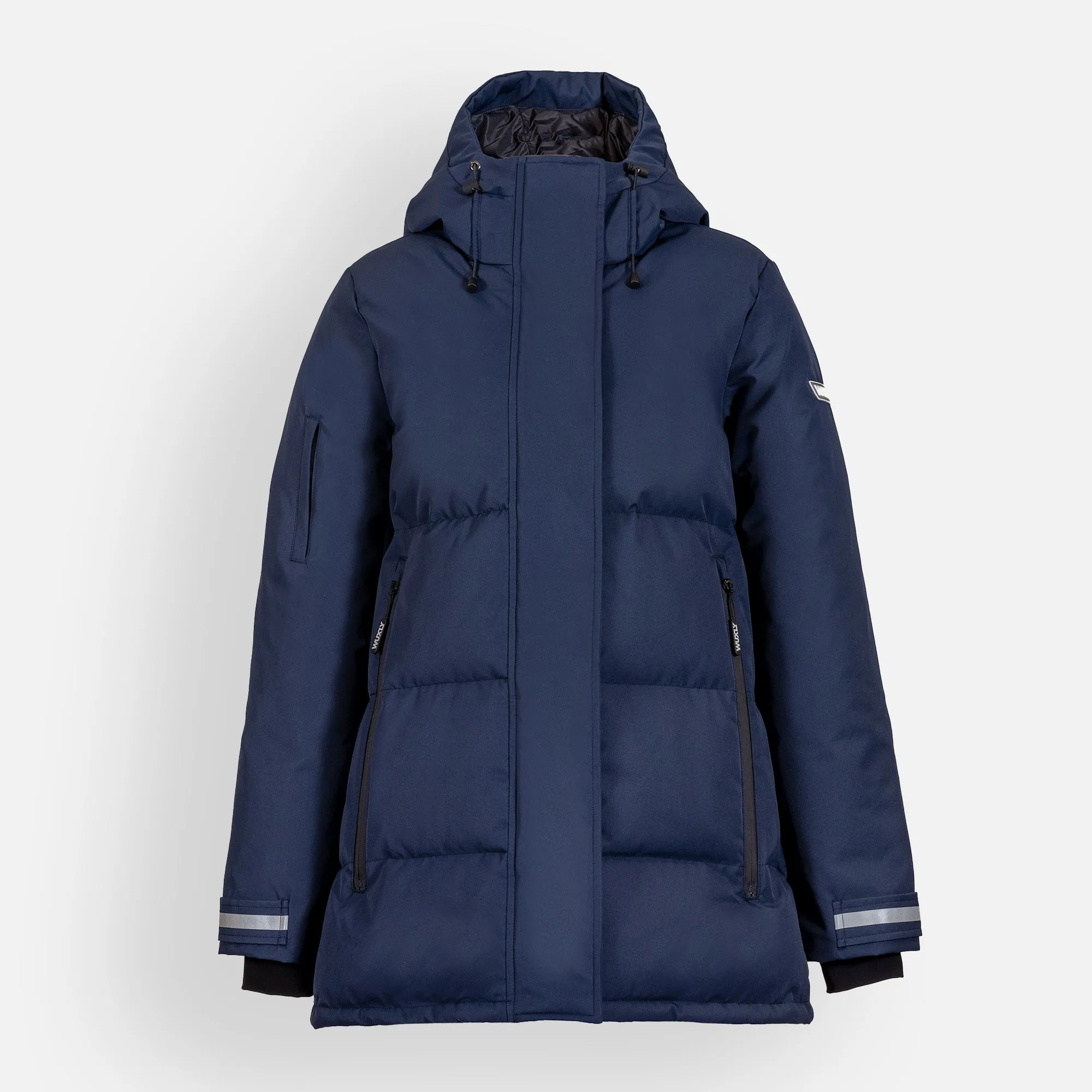 Juneau Parka Navy sold by Wuxly