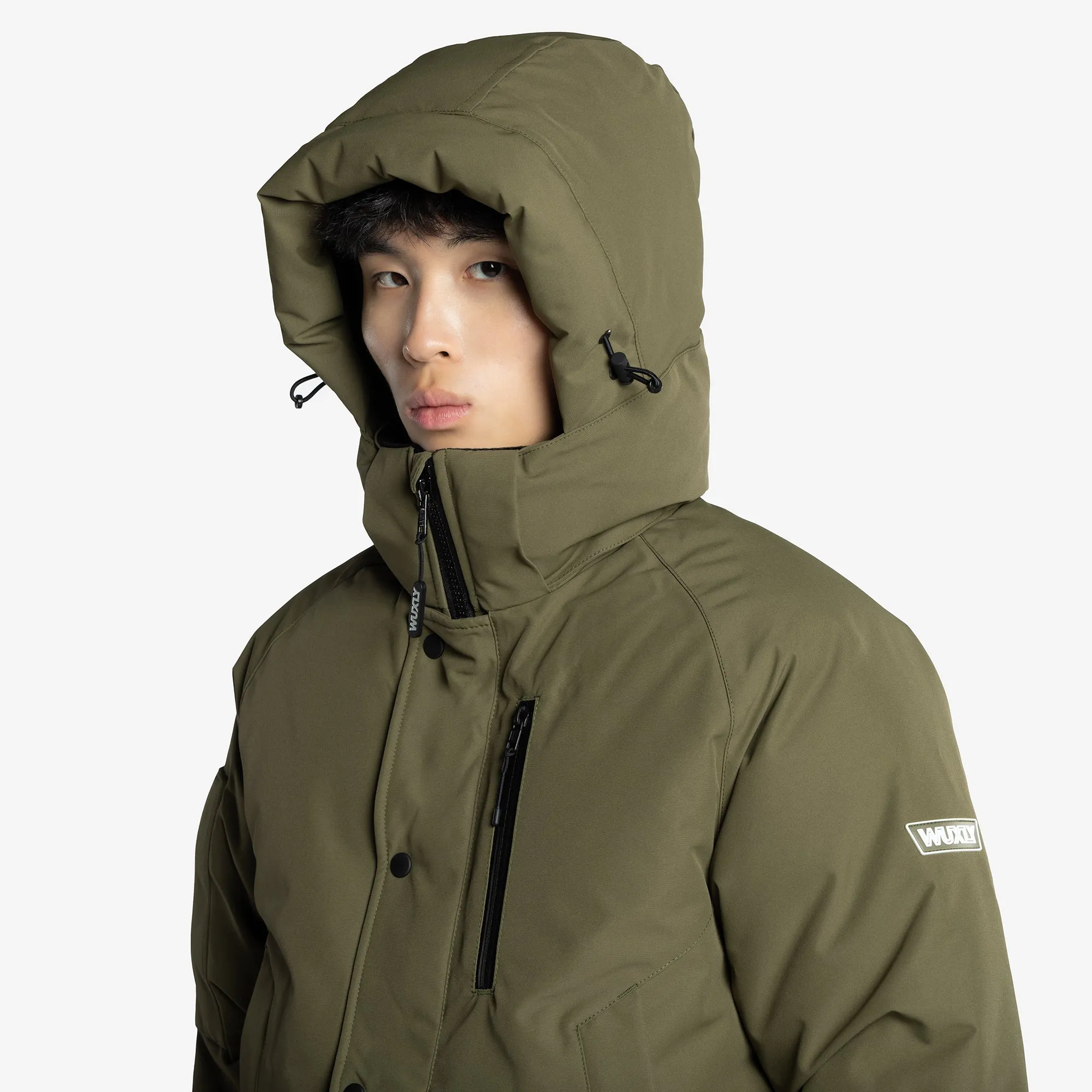 Bloor West Bomber Army Green sold by Wuxly product image thumbnail 5