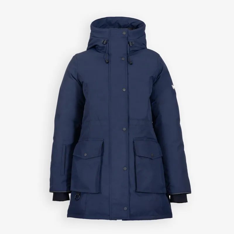 Doe Parka Navy sold by Wuxly