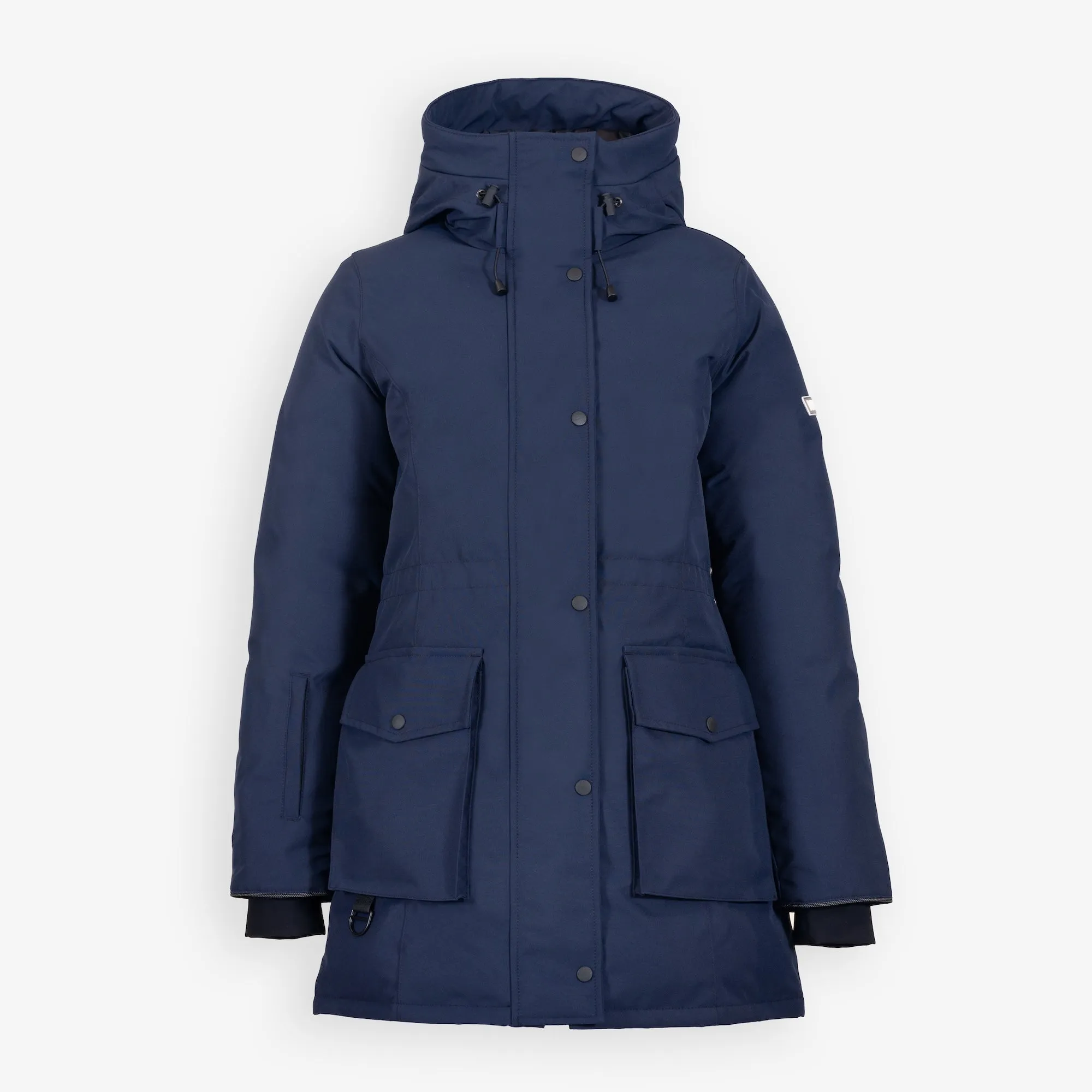 Doe Parka Navy sold by Wuxly