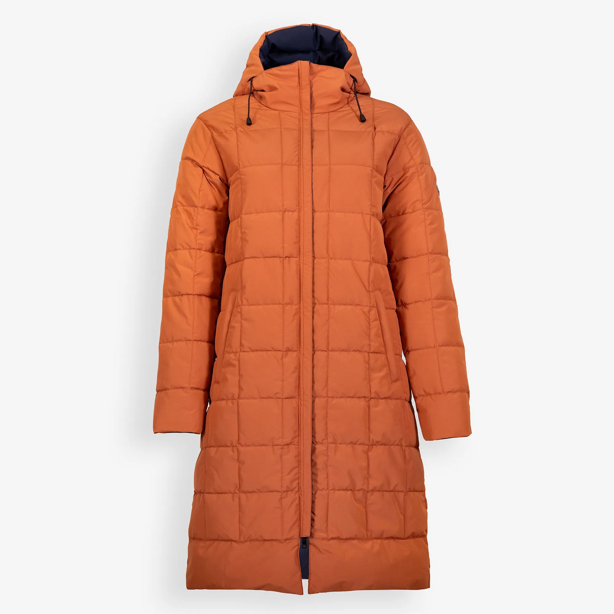 Emerson Jacket Orange/Navy sold by Wuxly