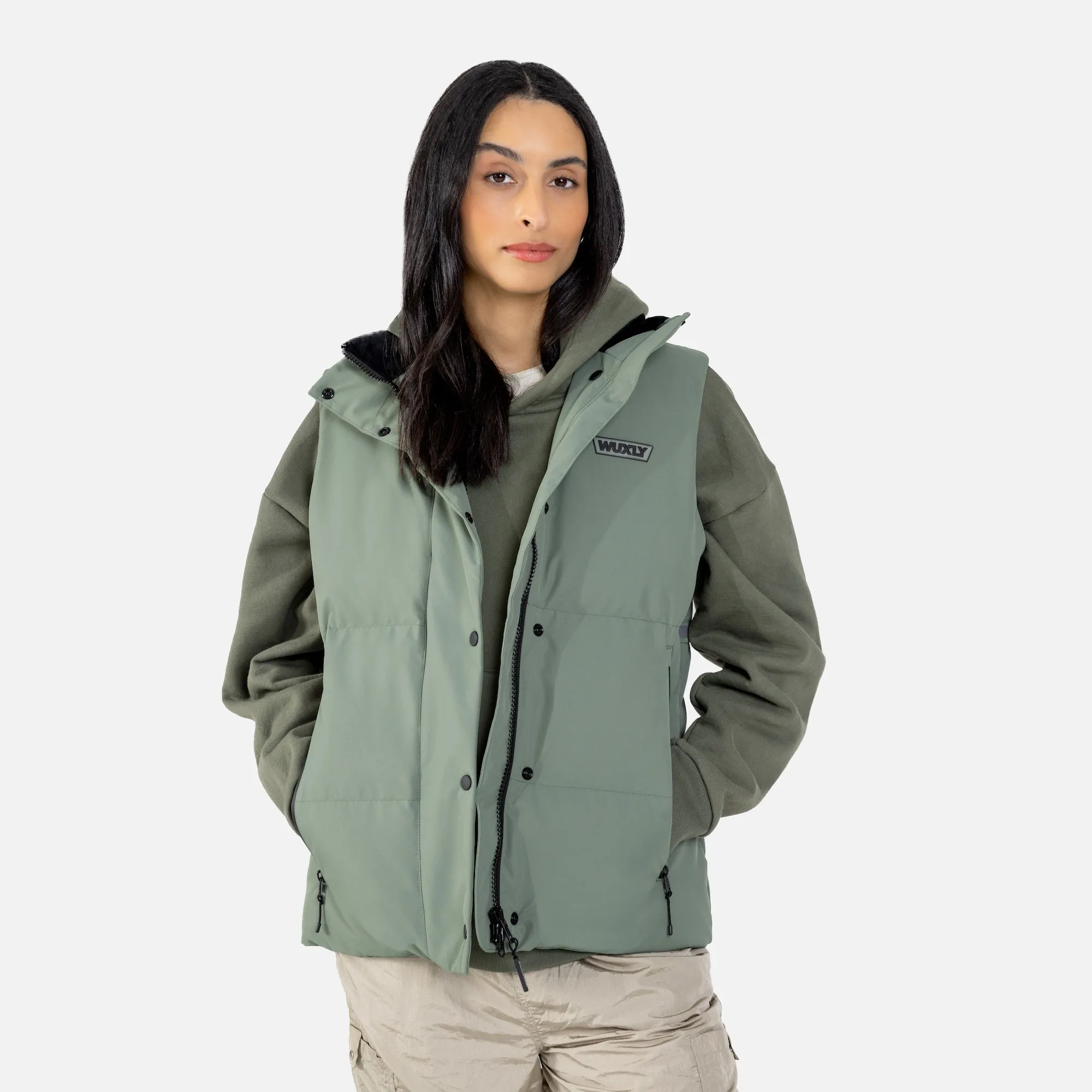 Parkdale Vest Sage Leaf sold by Wuxly product image thumbnail 2