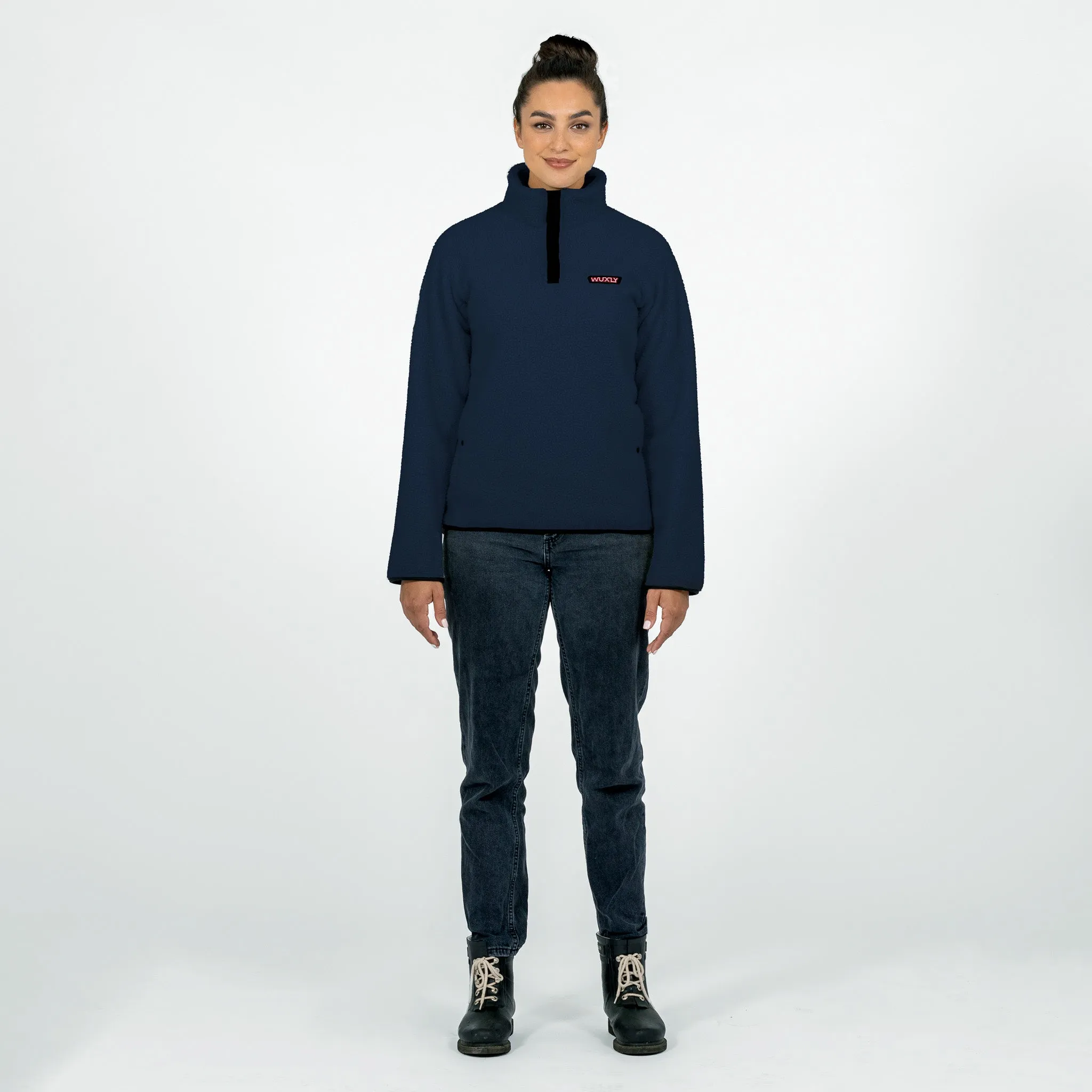 Gimli Fleece Navy sold by Wuxly