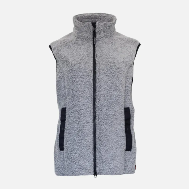 Creemore Vest Grey Melange sold by Wuxly