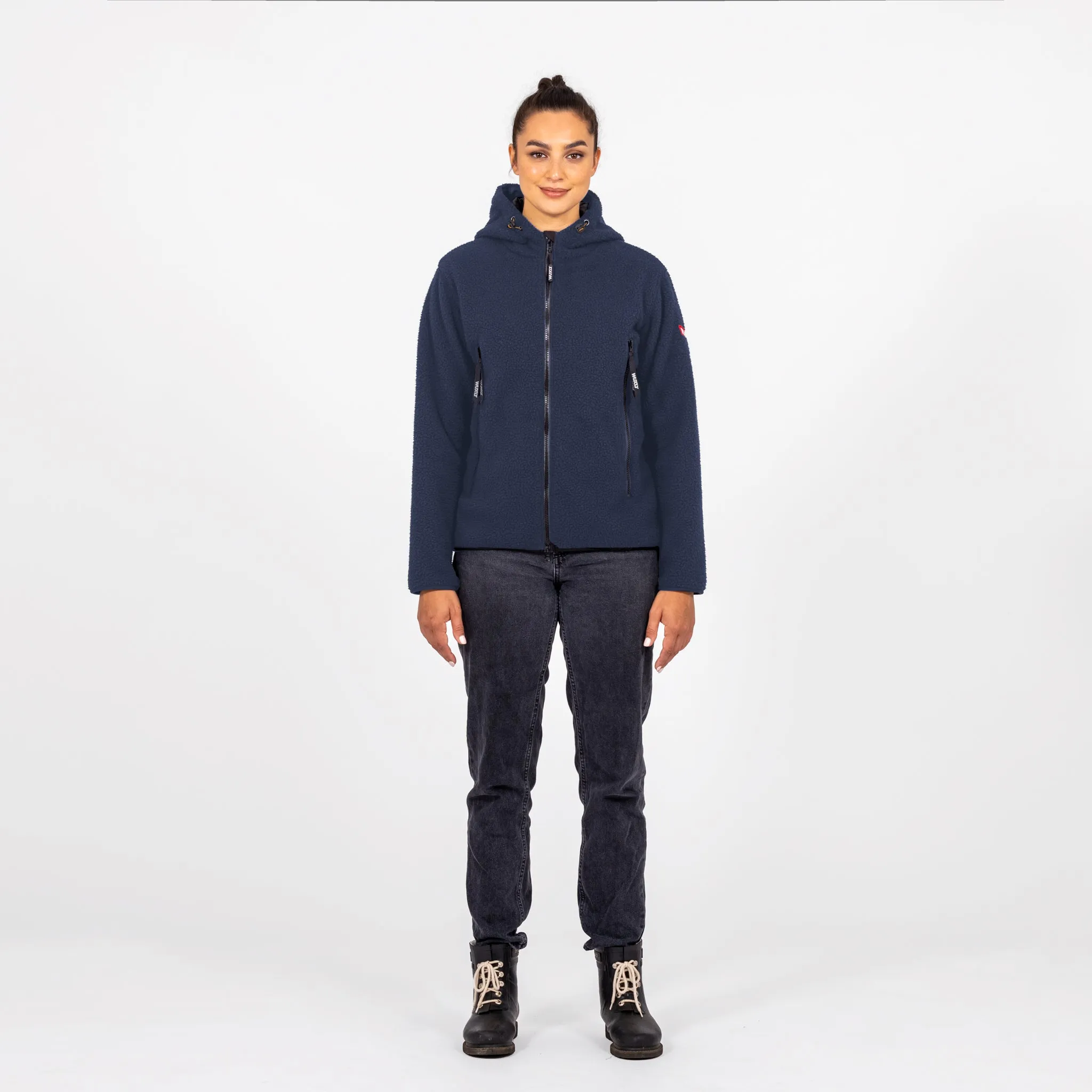 Chelsea Fleece Hoodie Navy sold by Wuxly