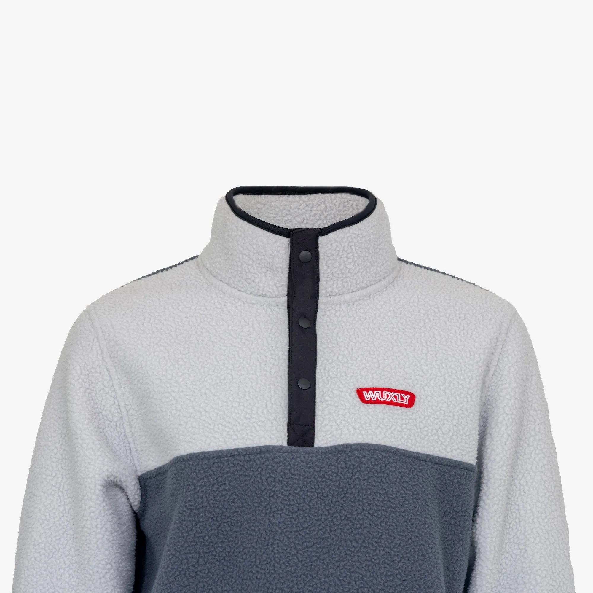 Charlevoix Fleece Microchip Grey sold by Wuxly product image thumbnail 3