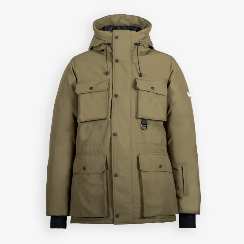 Elk Parka Green sold by Wuxly