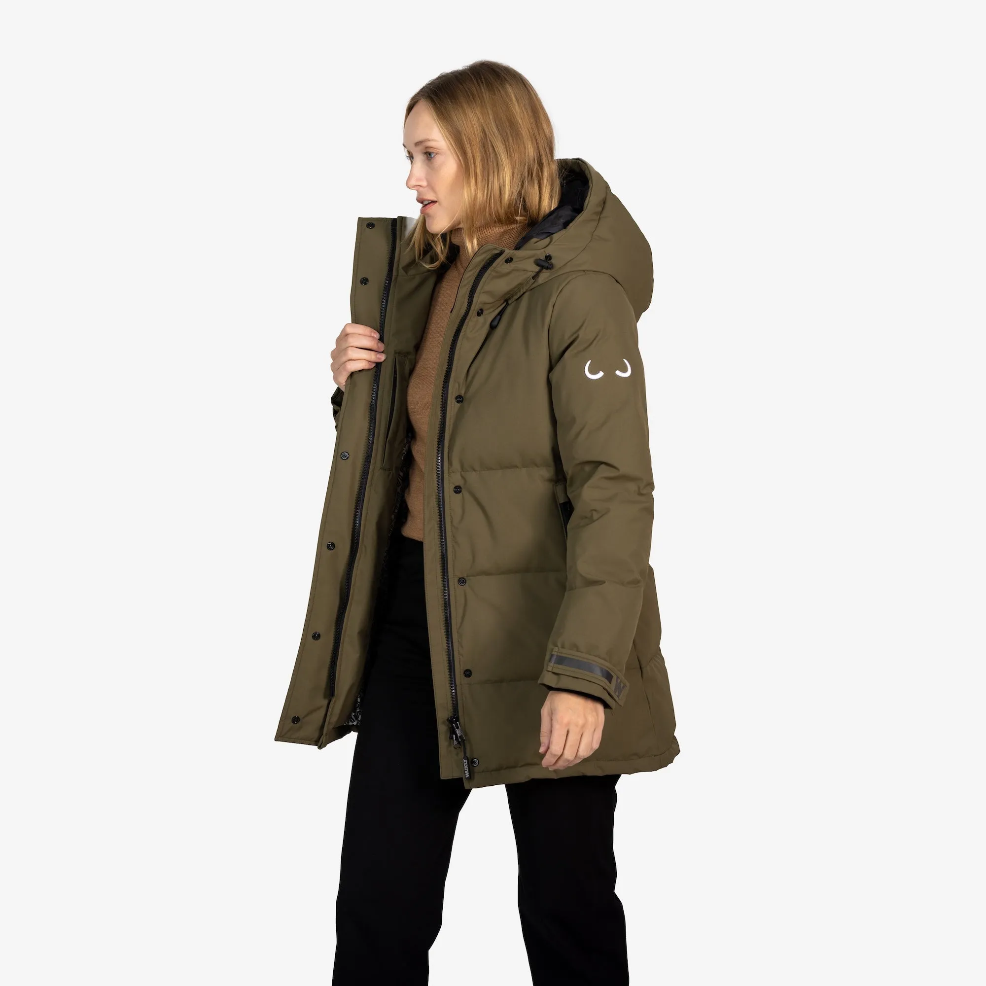 Juneau Parka Army Green sold by Wuxly product image thumbnail 2