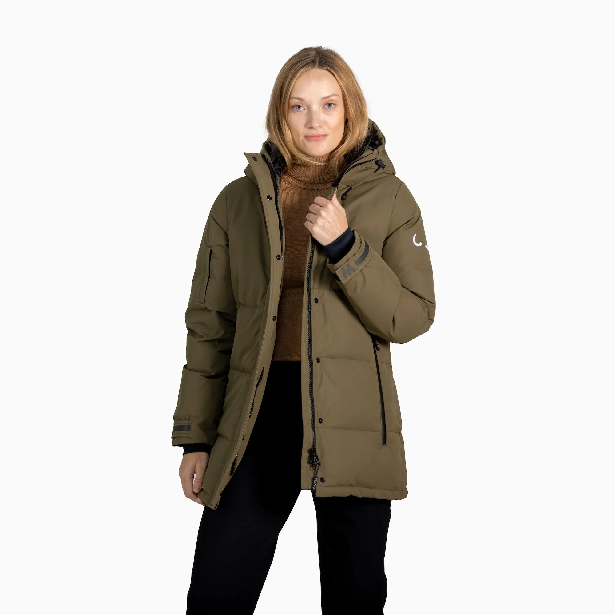 Juneau Parka Army Green sold by Wuxly product image thumbnail 3