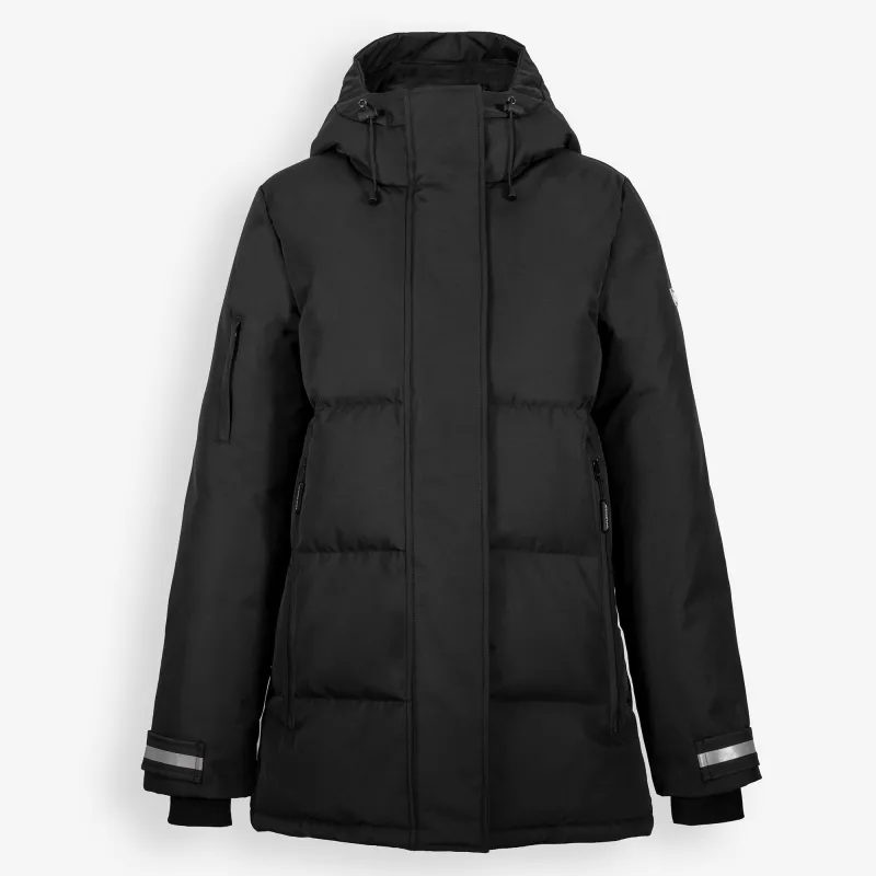 Juneau Parka Moonlit Black sold by Wuxly