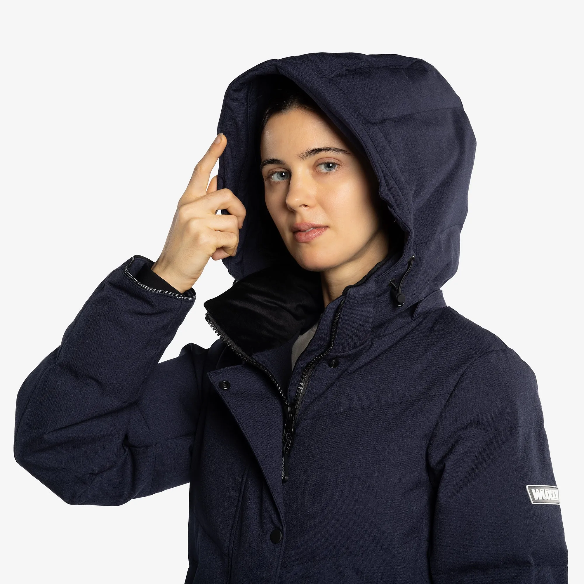Queen Parka Navy Blue sold by Wuxly product image thumbnail 5