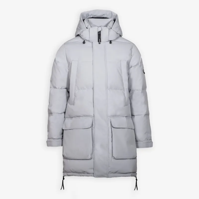 Comox Parka Light Grey sold by Wuxly