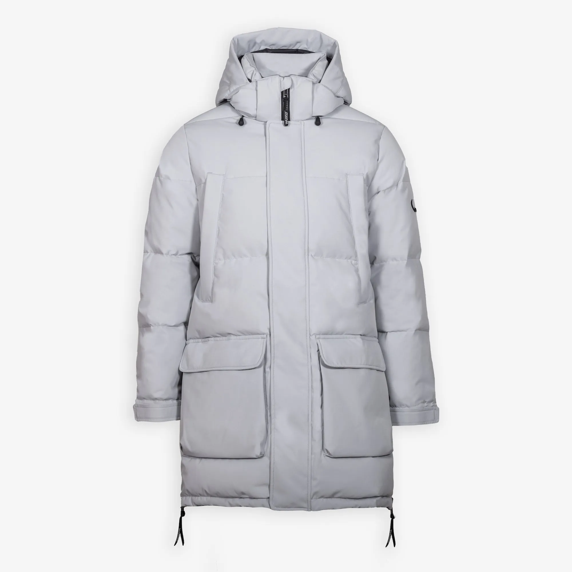 Comox Parka Light Grey sold by Wuxly
