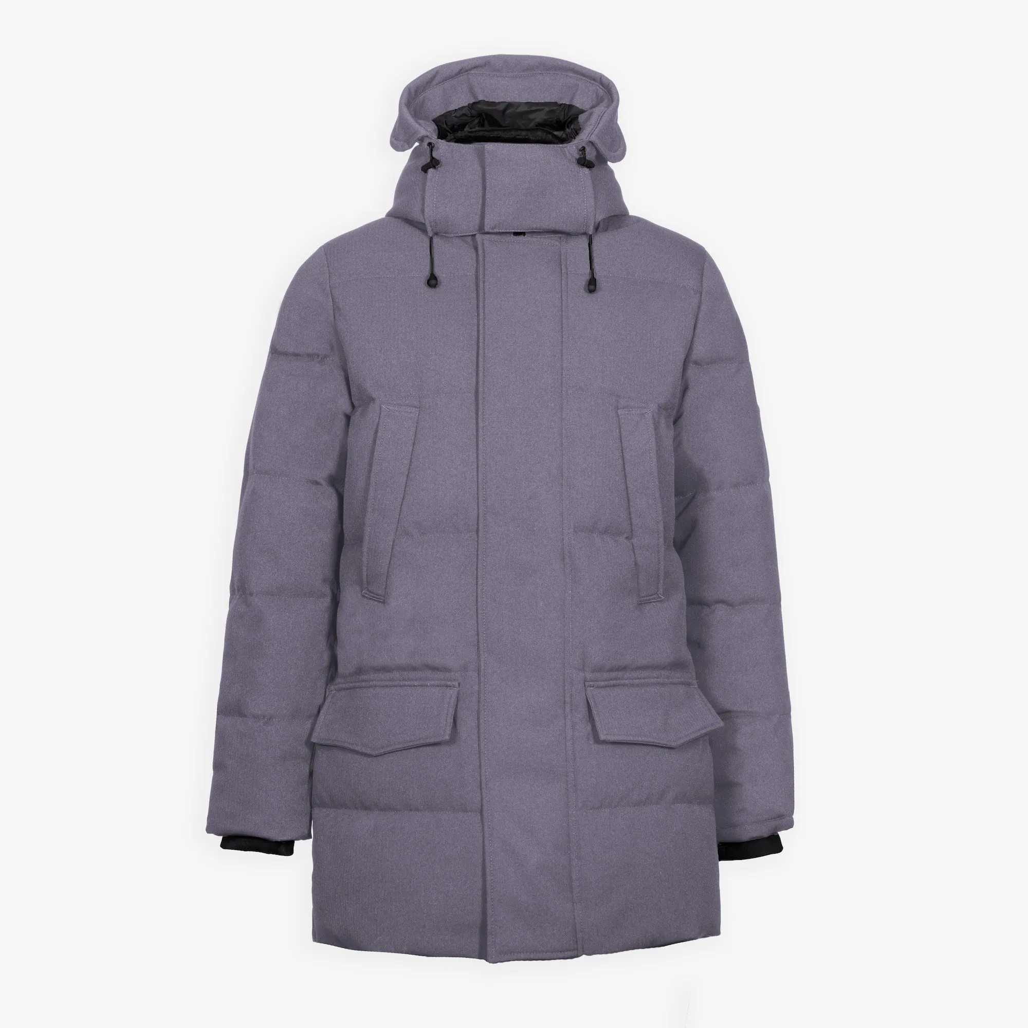 Bay II Parka Grey sold by Wuxly